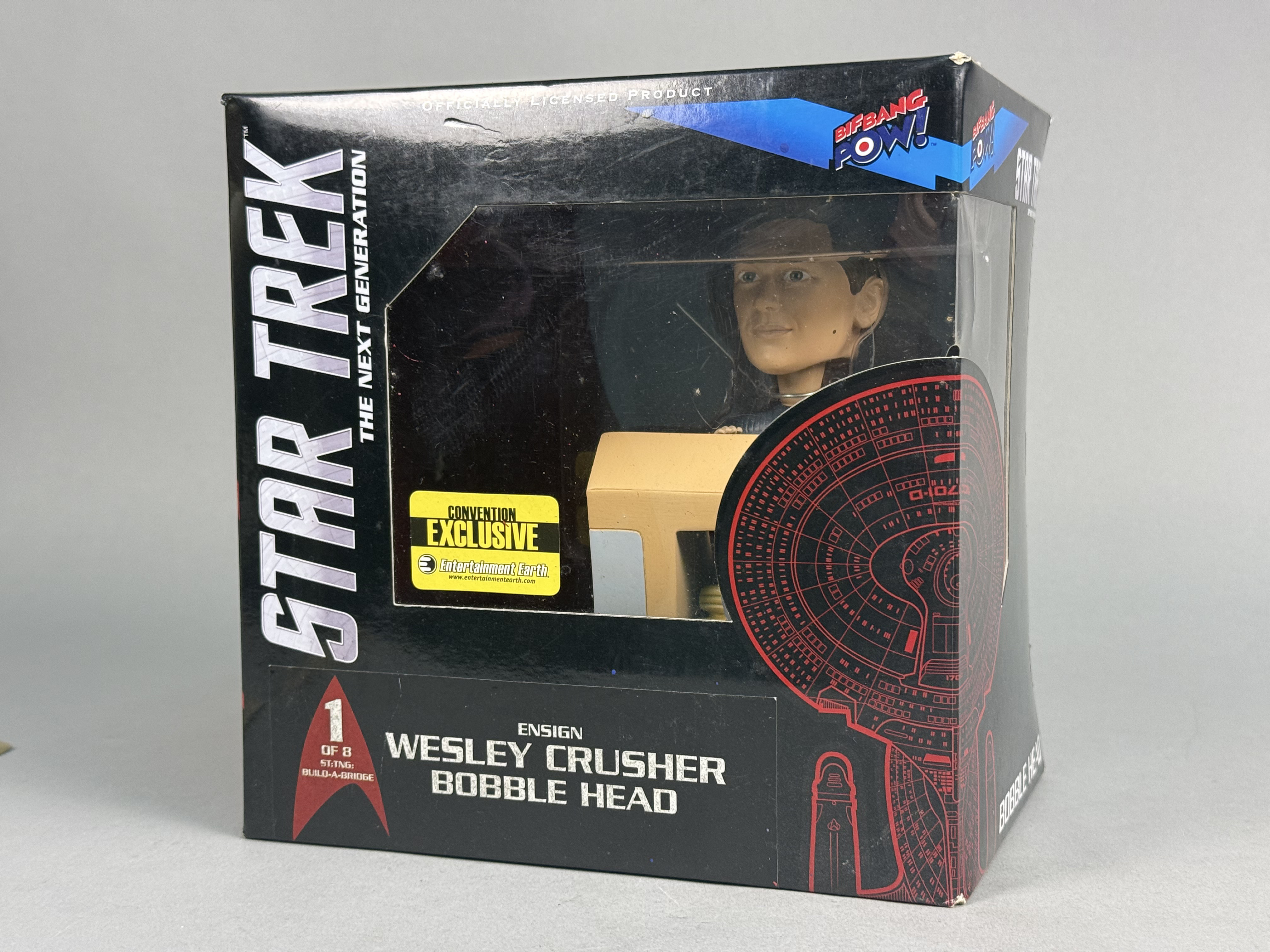Bif Bang Pow! Wesley Crusher Bobblehead Exclusive