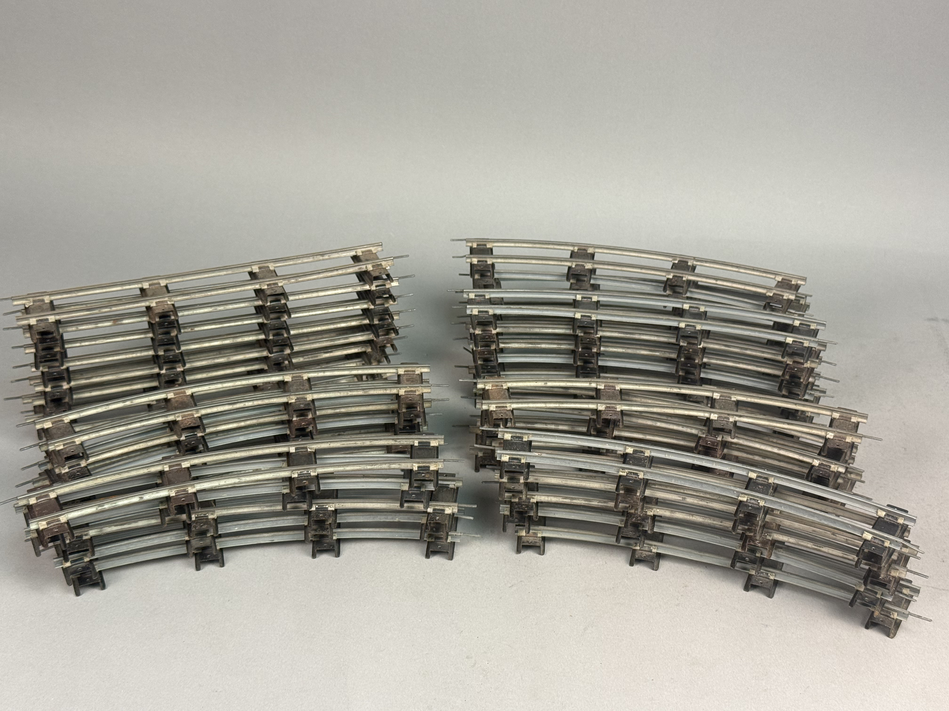 Assortment of O-Gauge Railroad Track