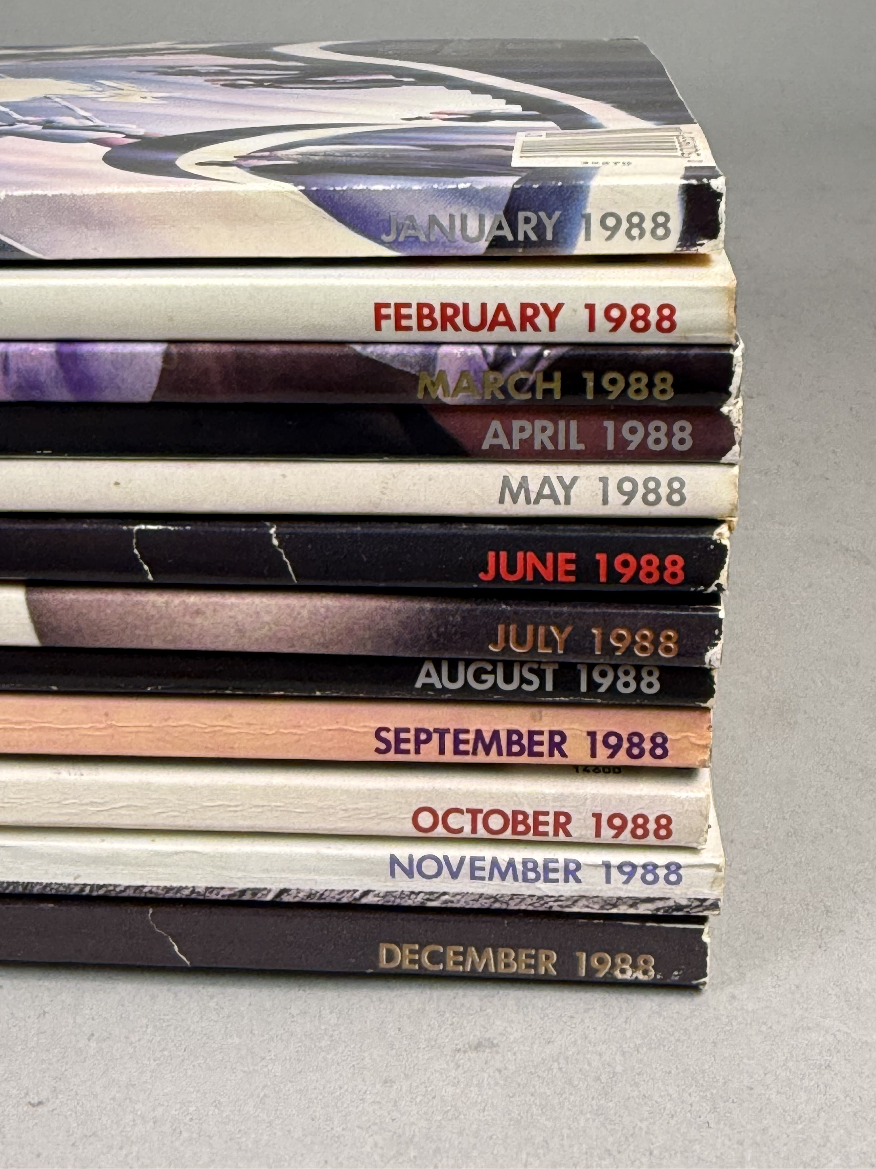 Assortment of 1980s Playboy Magazines