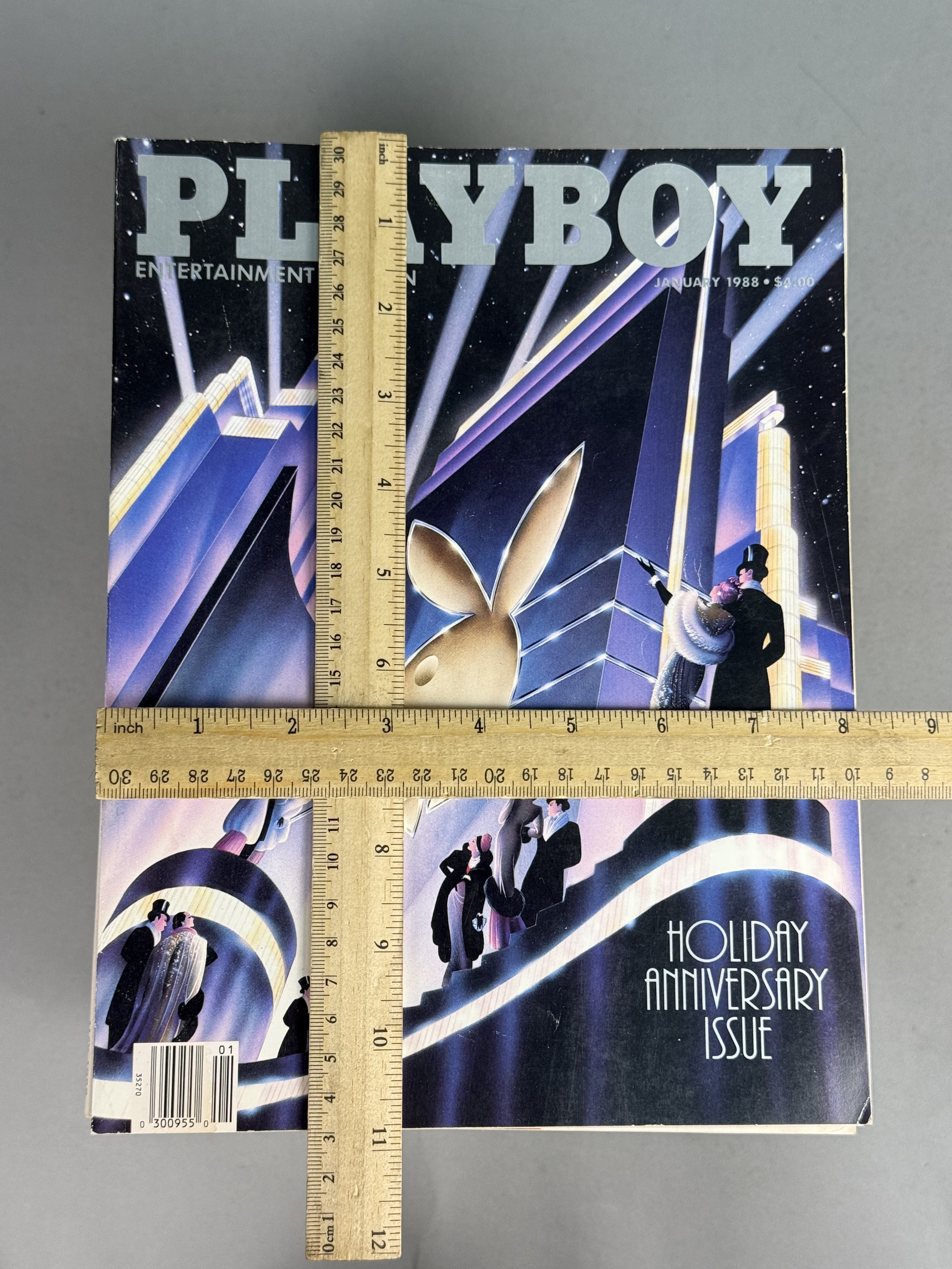 Assortment of 1980s Playboy Magazines