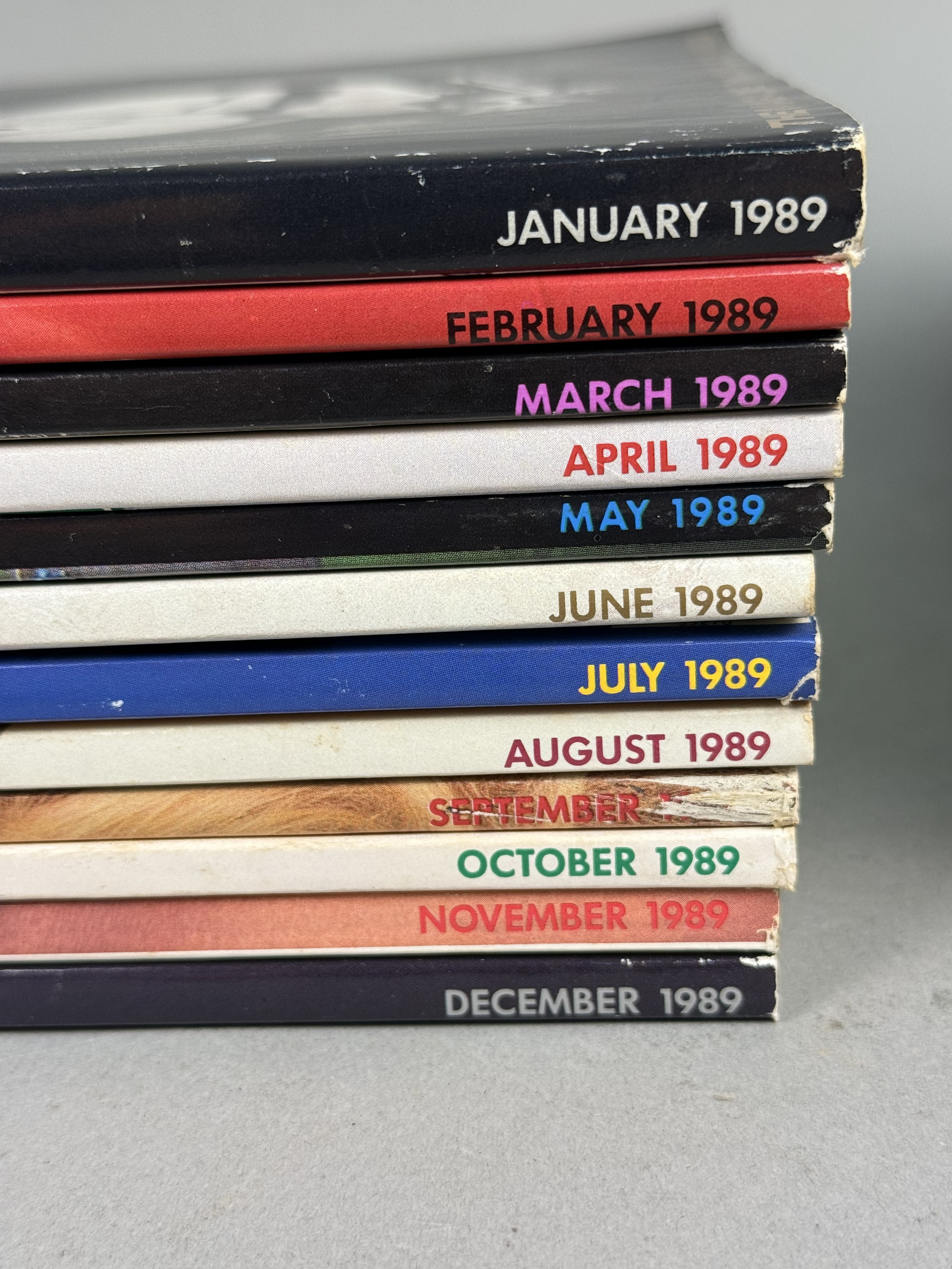 Thirty-Six Playboy Magazines 1988-1991