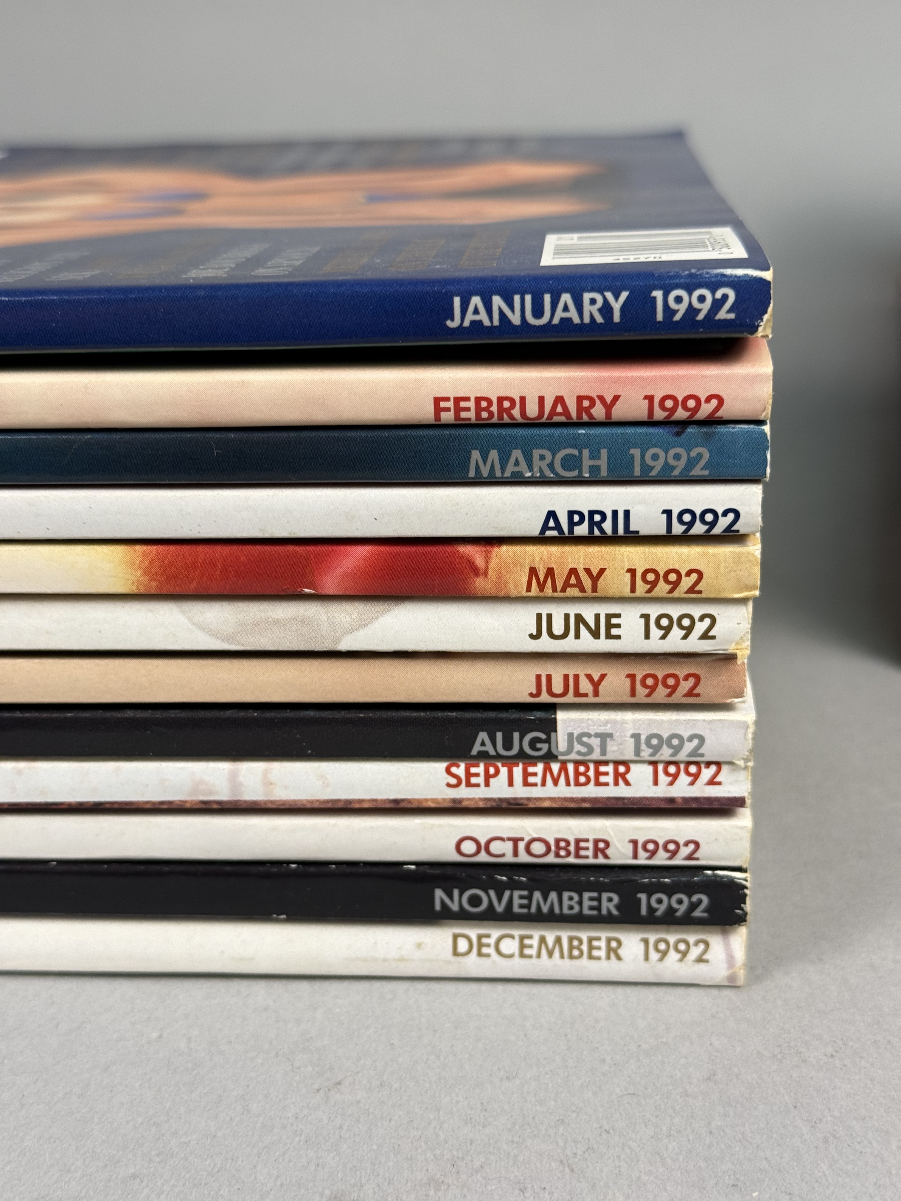 Thirty-Five Playboy Magazines 1992-1994