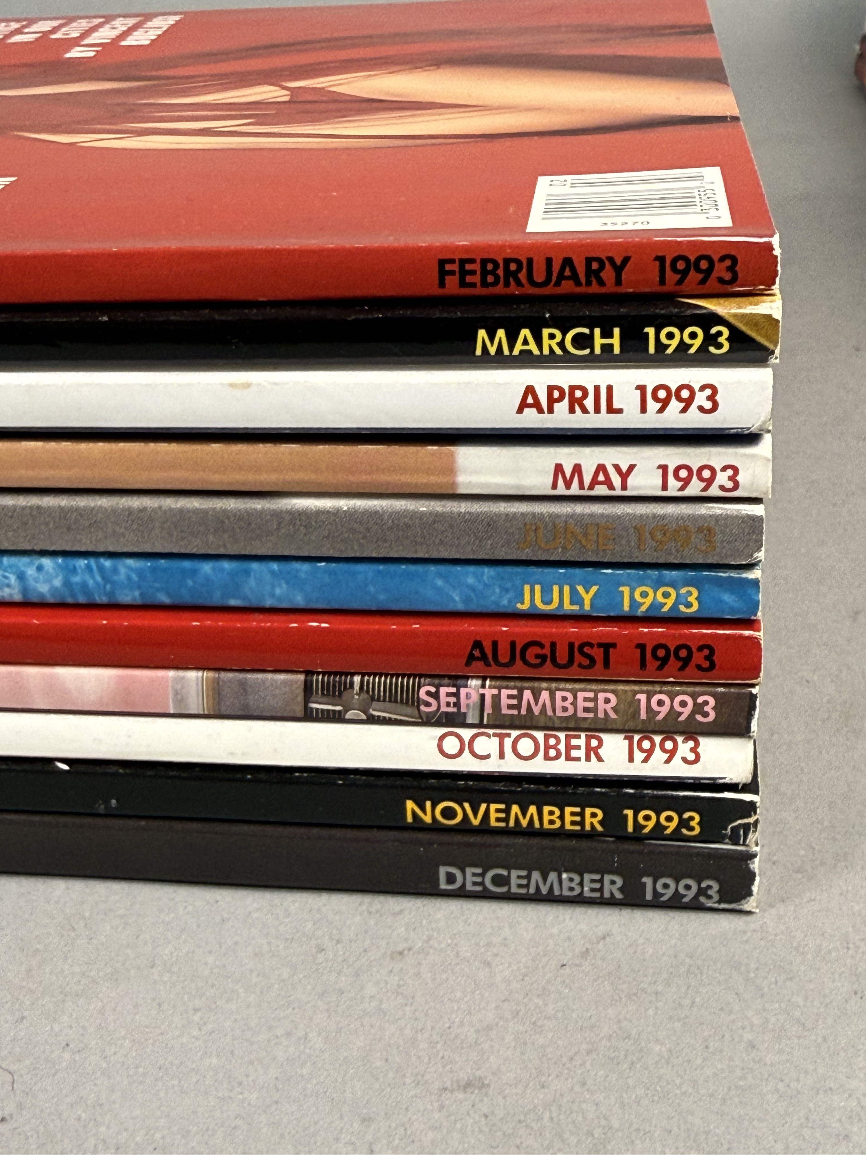 Thirty-Five Playboy Magazines 1992-1994