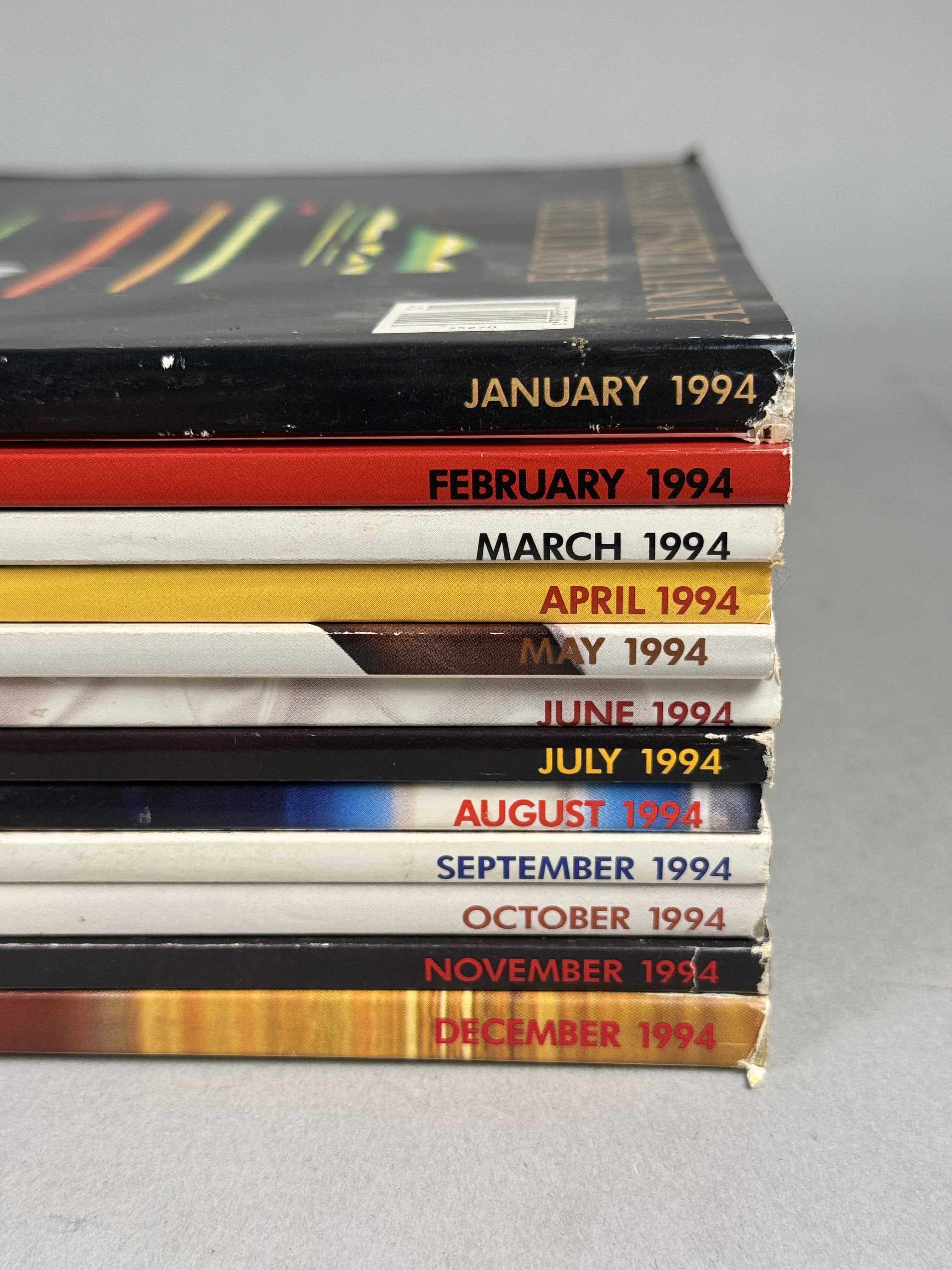 Thirty-Five Playboy Magazines 1992-1994