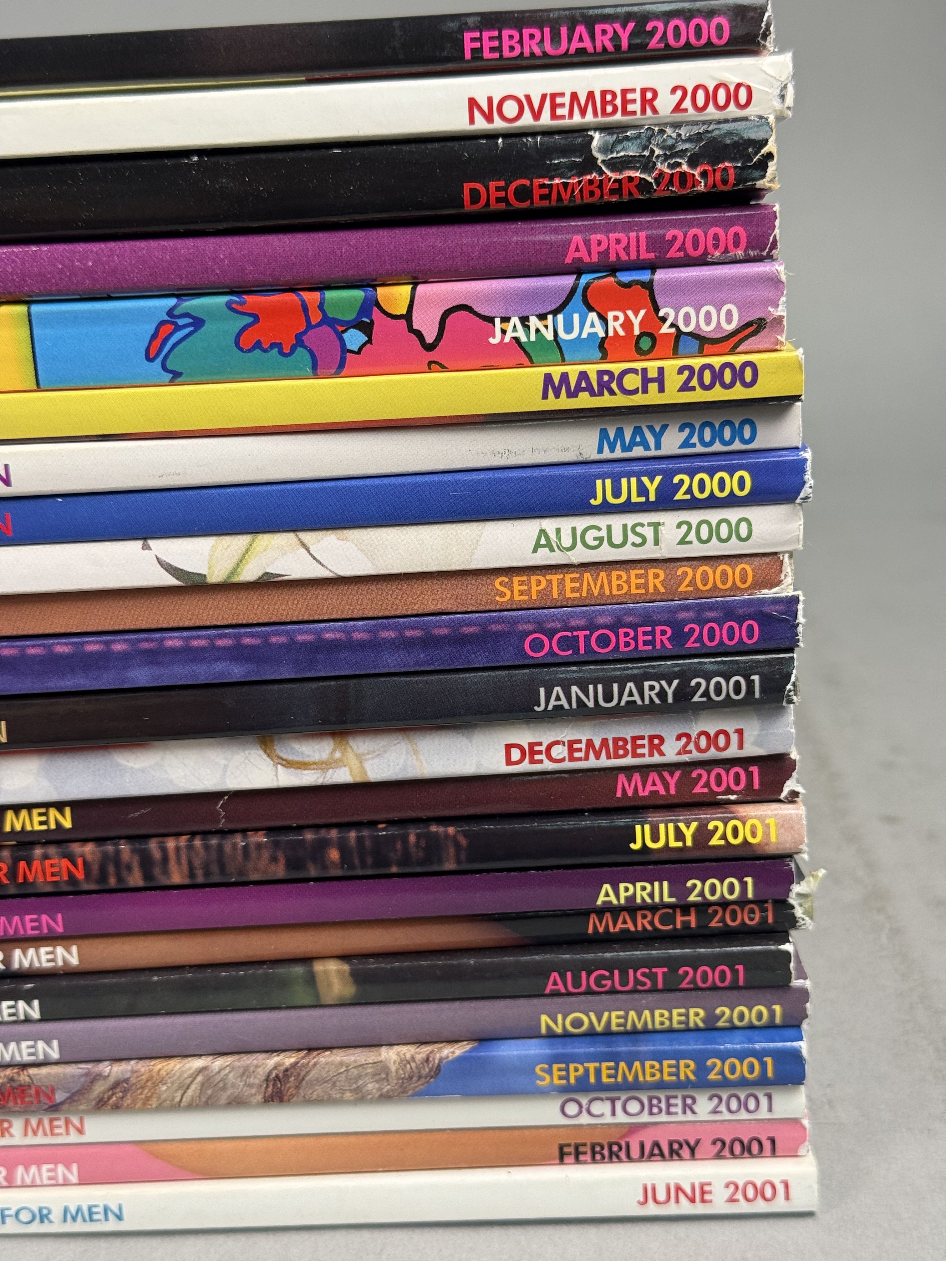 Vintage Playboy Magazines 1998-2001