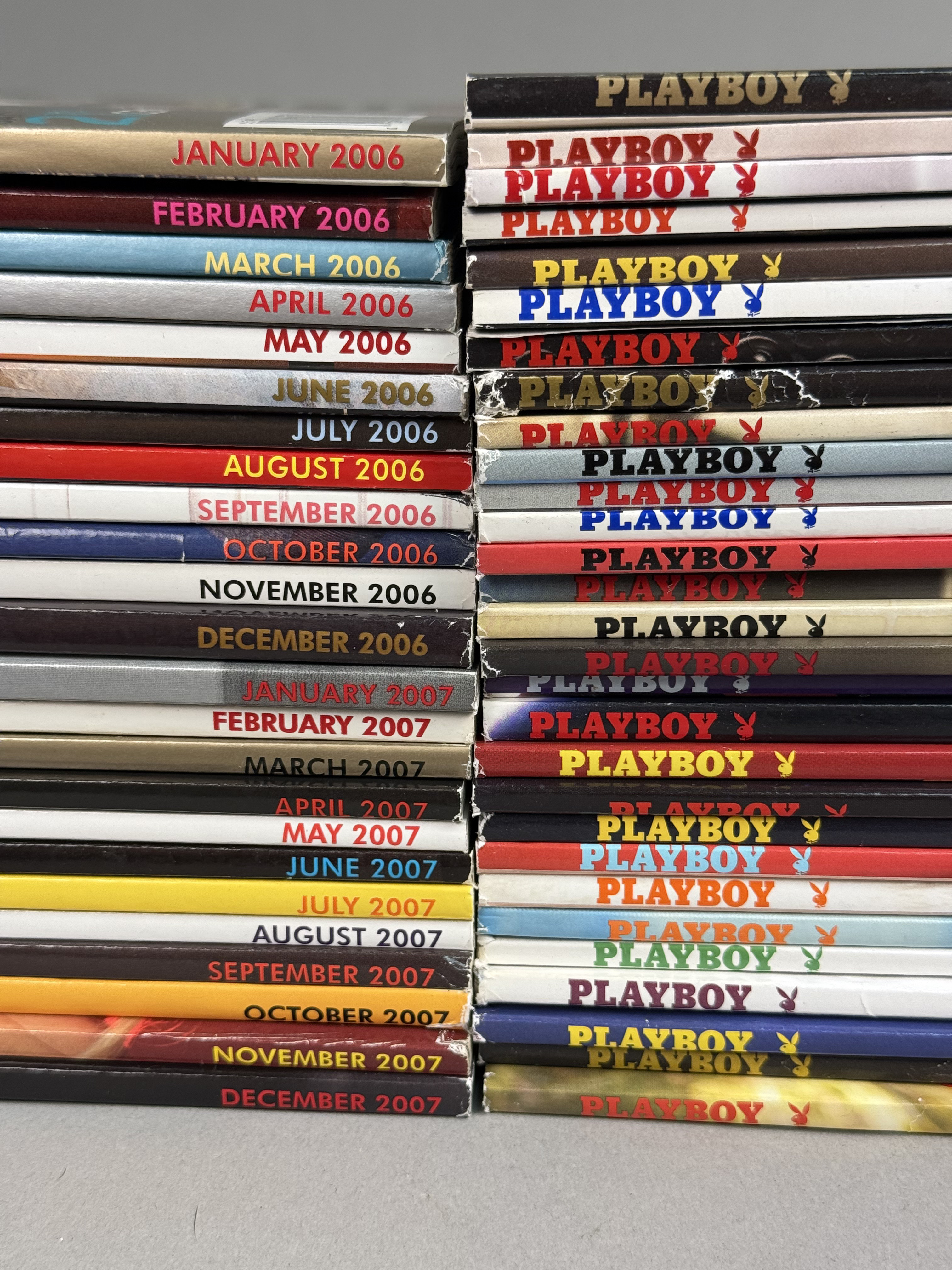 Collection of Playboy Magazines 2006-2010