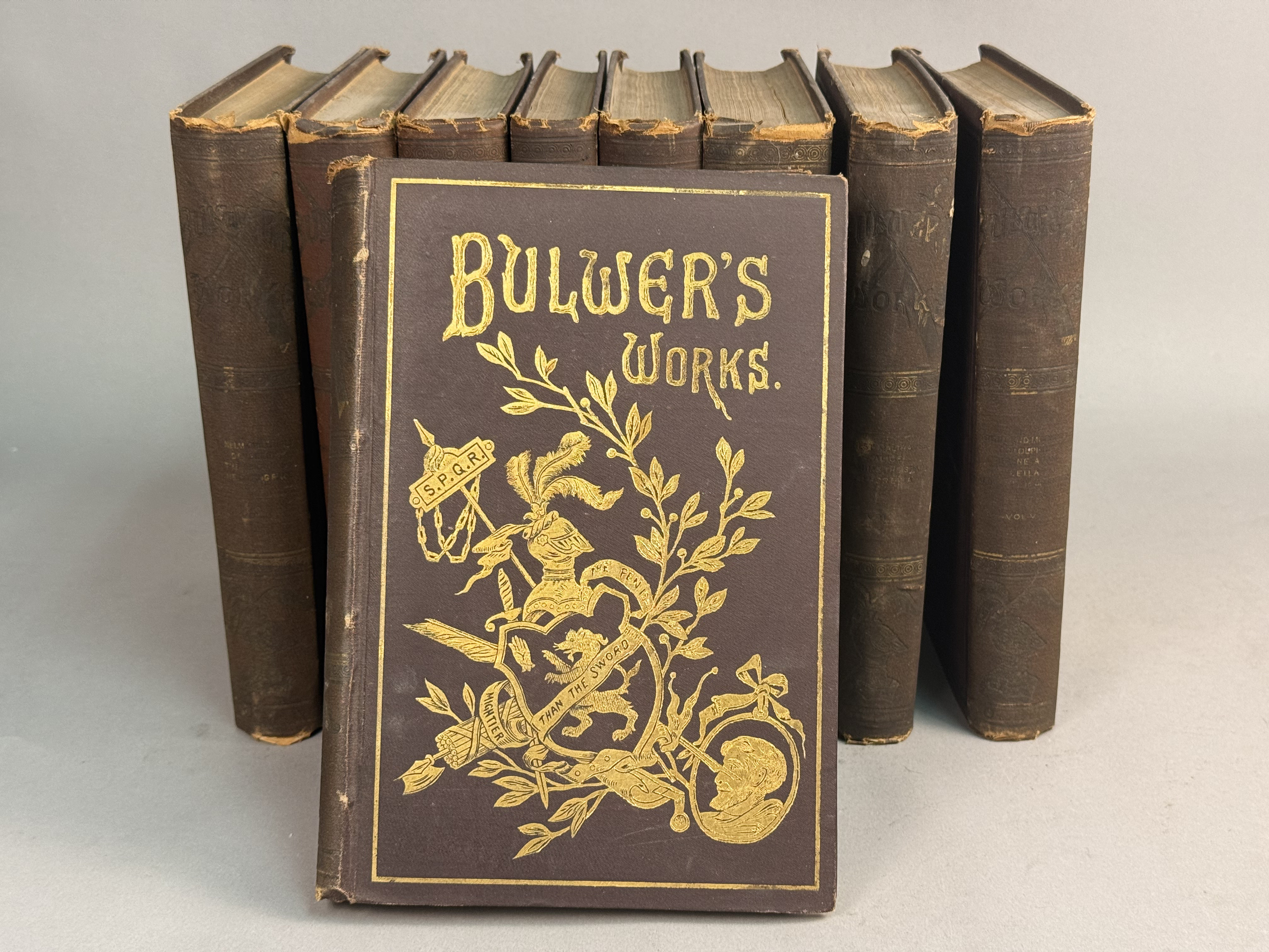 Bulwer Lytton Bulwer's Works Collier Set