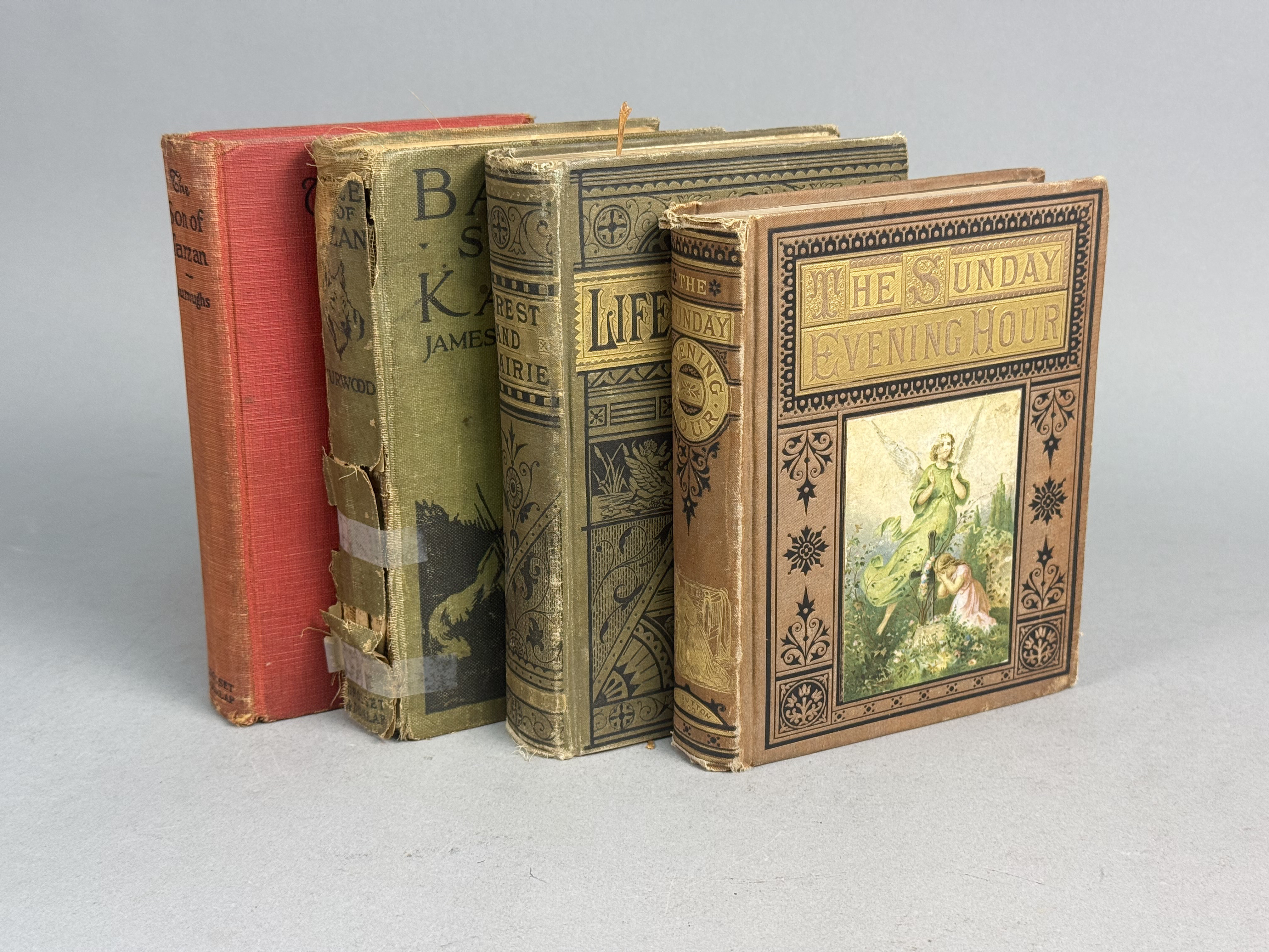 A Collection of Vintage Hardcover Books