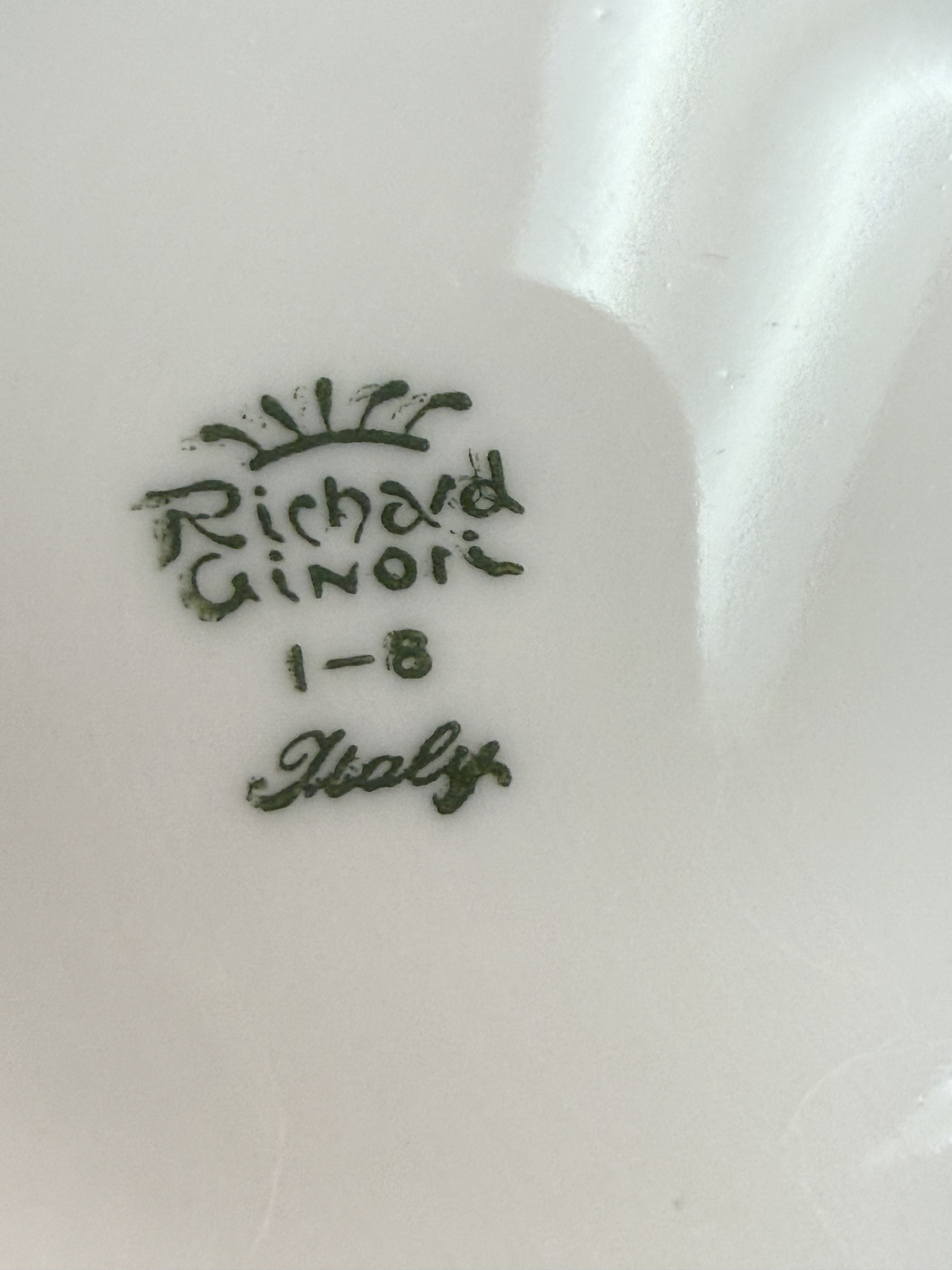 Richard Ginori Porcelain Coffee Service