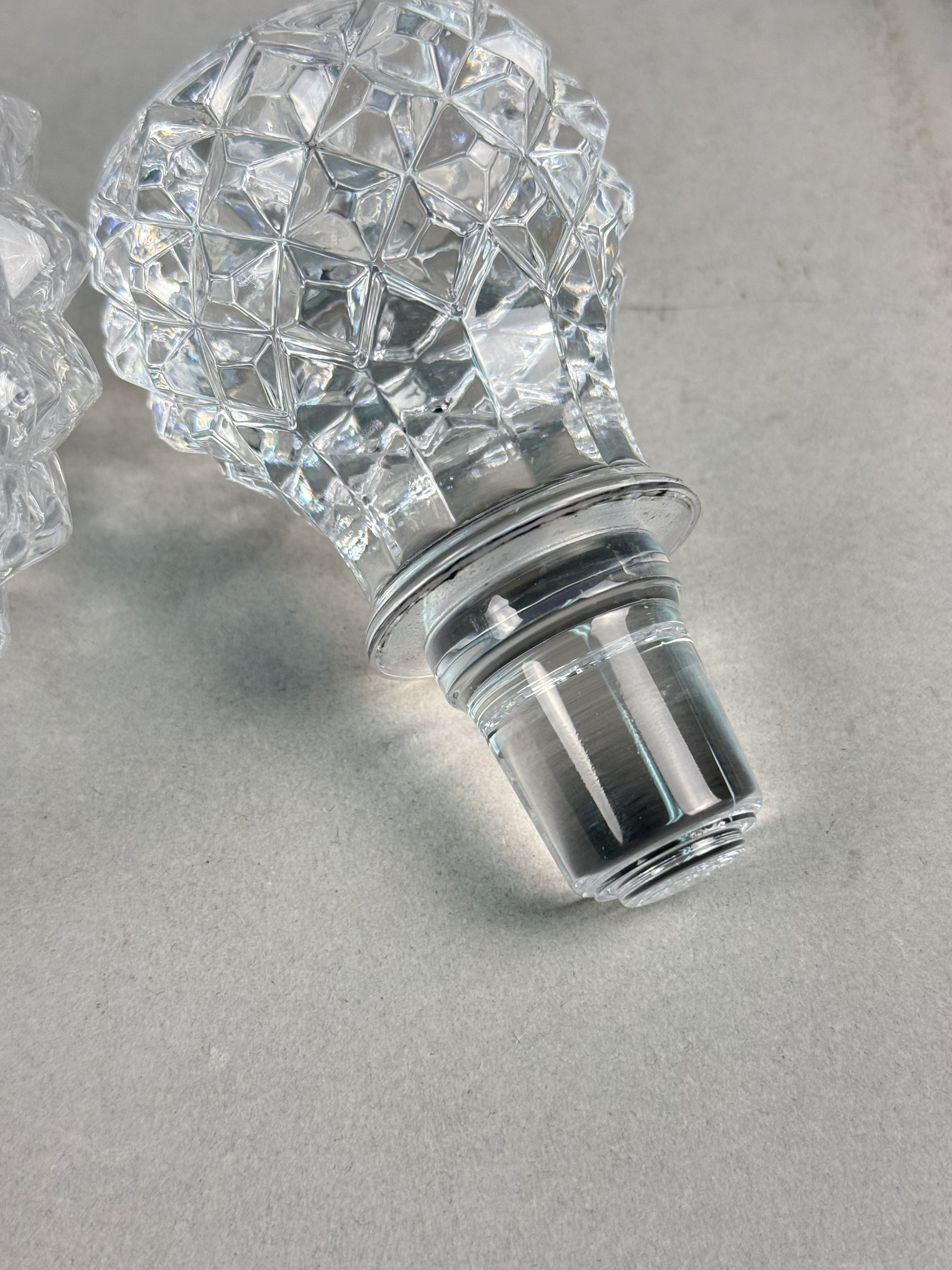 Cristal d'Arques Longchamp Decanter Set