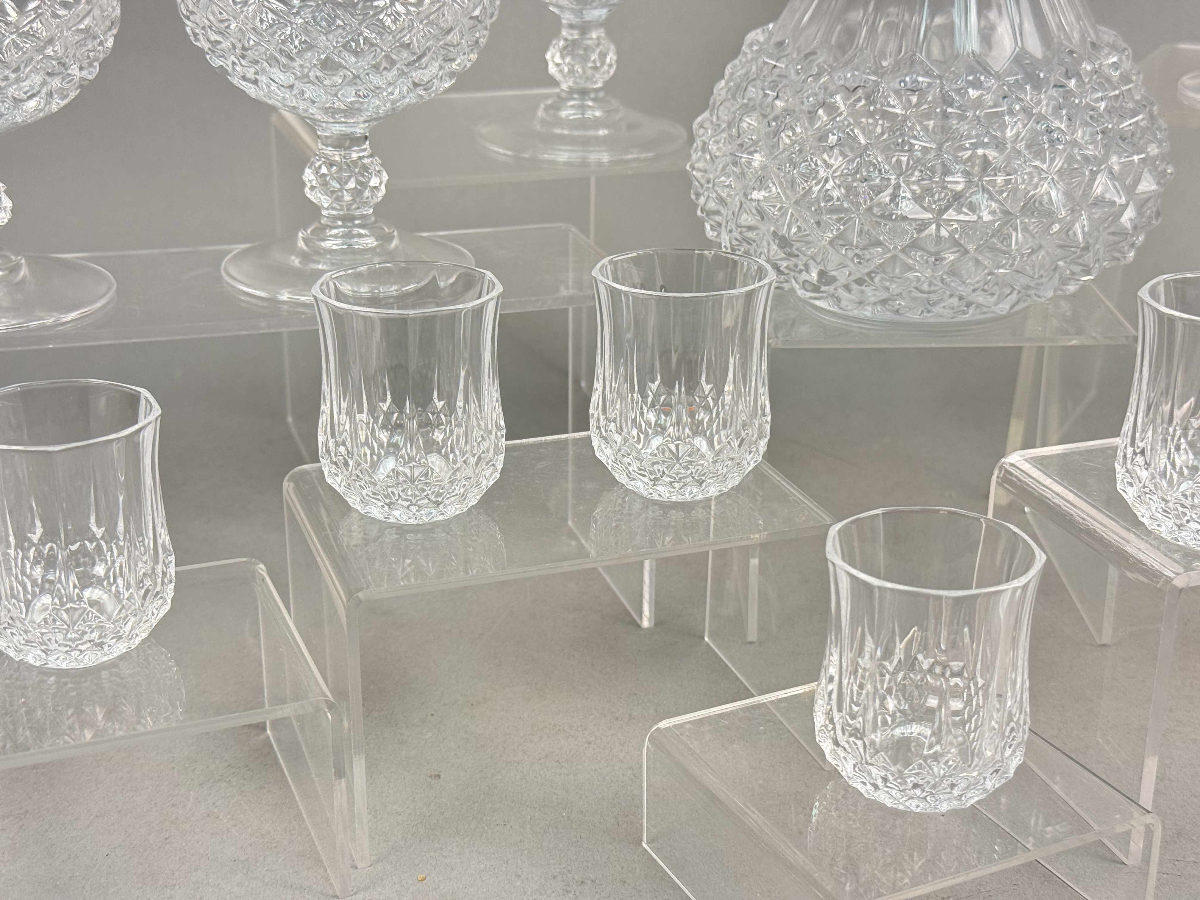Cristal d'Arques Longchamp Decanter Set
