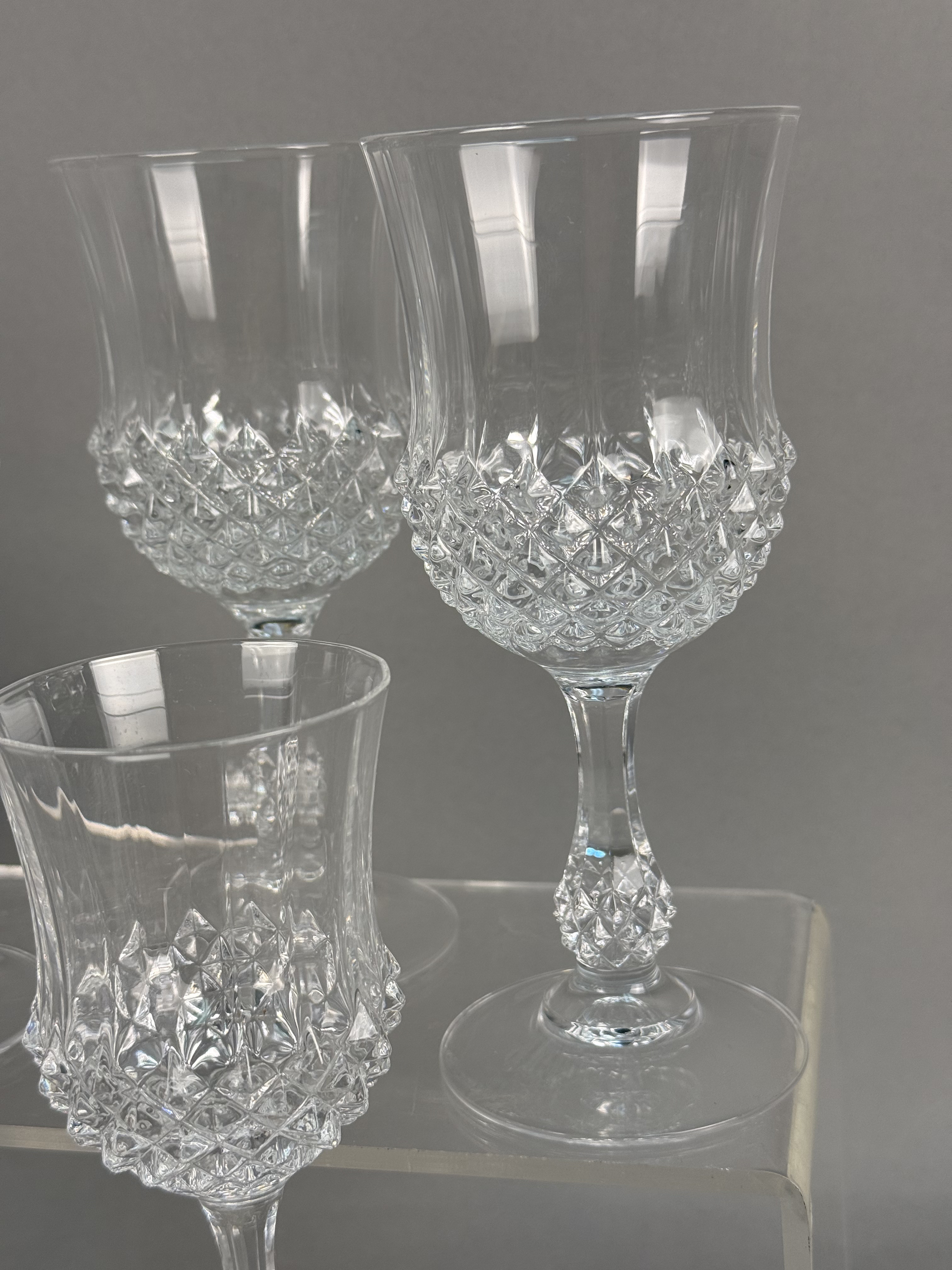 18-Piece Cristal d'Arques Longchamp Stemware
