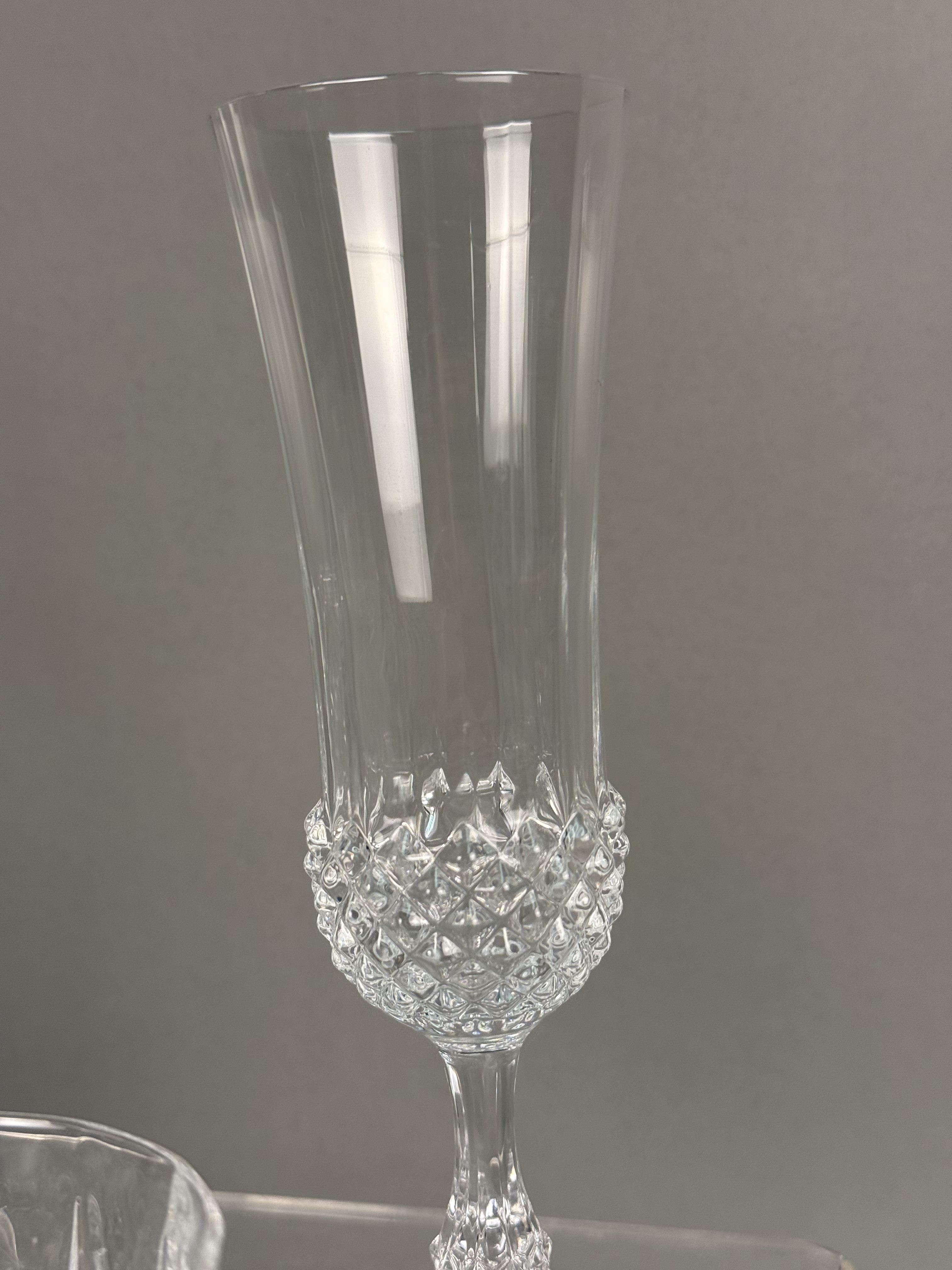Cristal d'Arques Longchamp Stemmed Crystal Glasses
