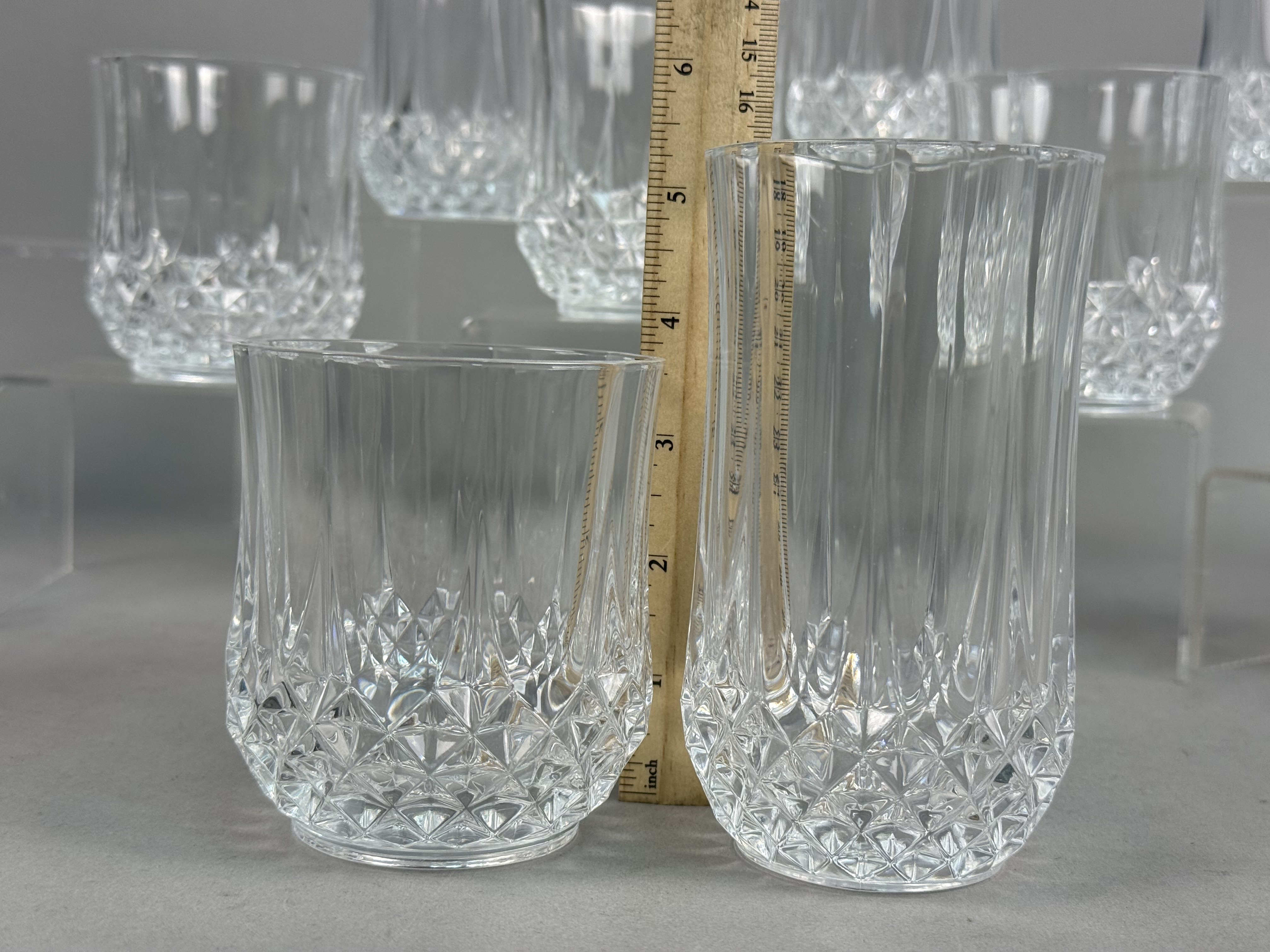 Cristal d'Arques Longchamp Crystal Glassware Set