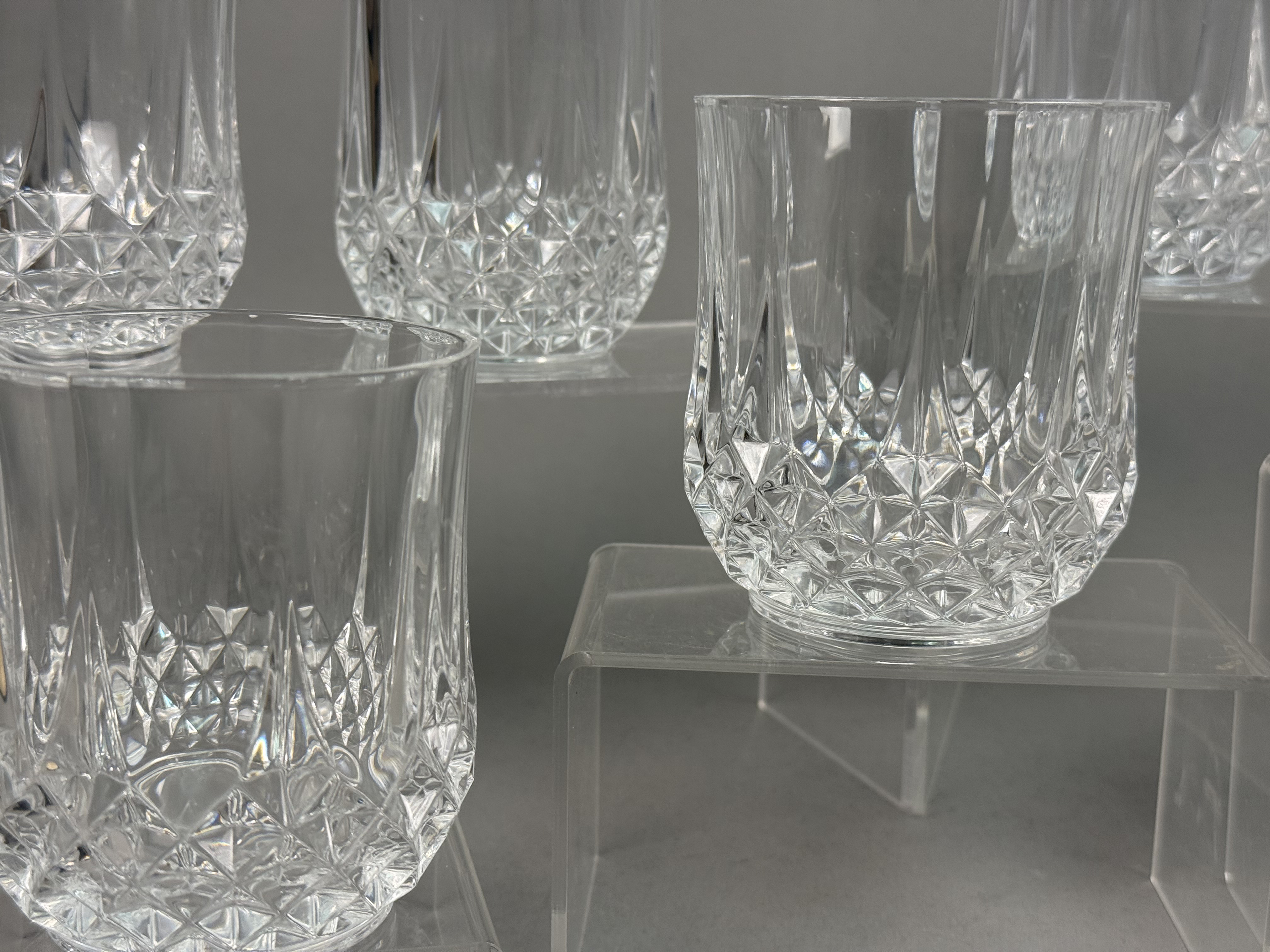 Cristal d'Arques Longchamp Crystal Glassware Set