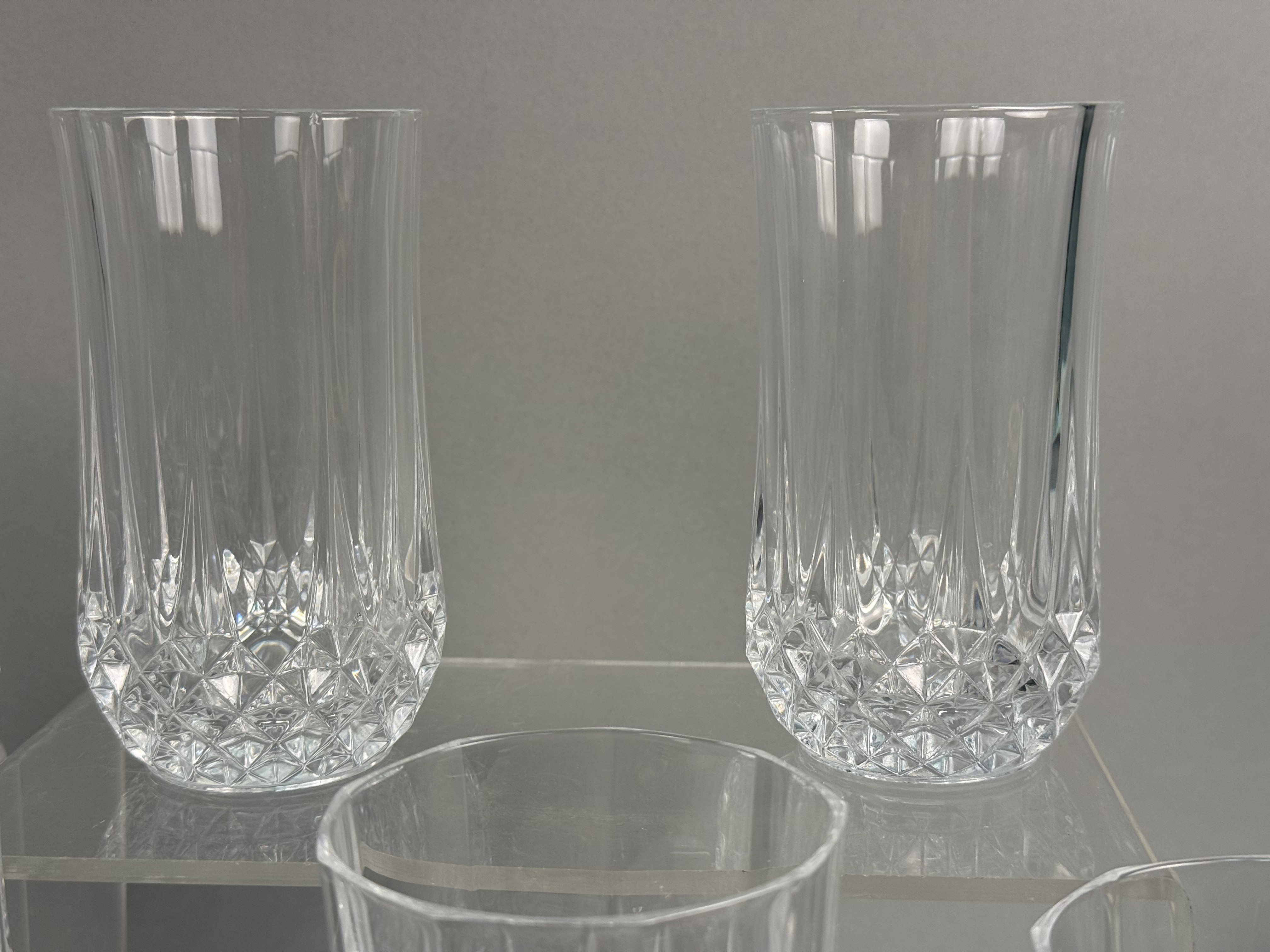 Cristal d'Arques Longchamp Crystal Glassware Set