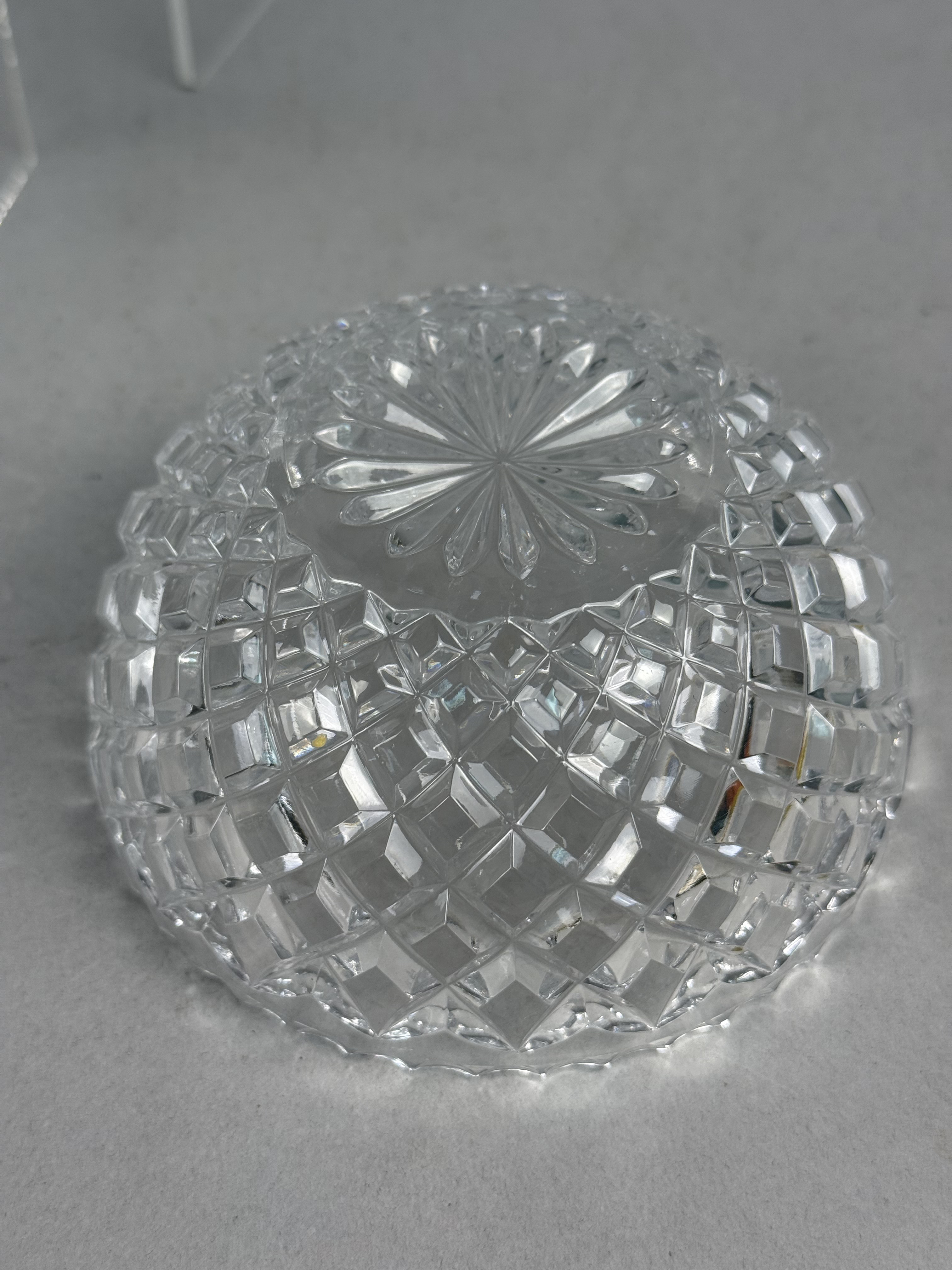 Set of Five Cut Crystal Bowls