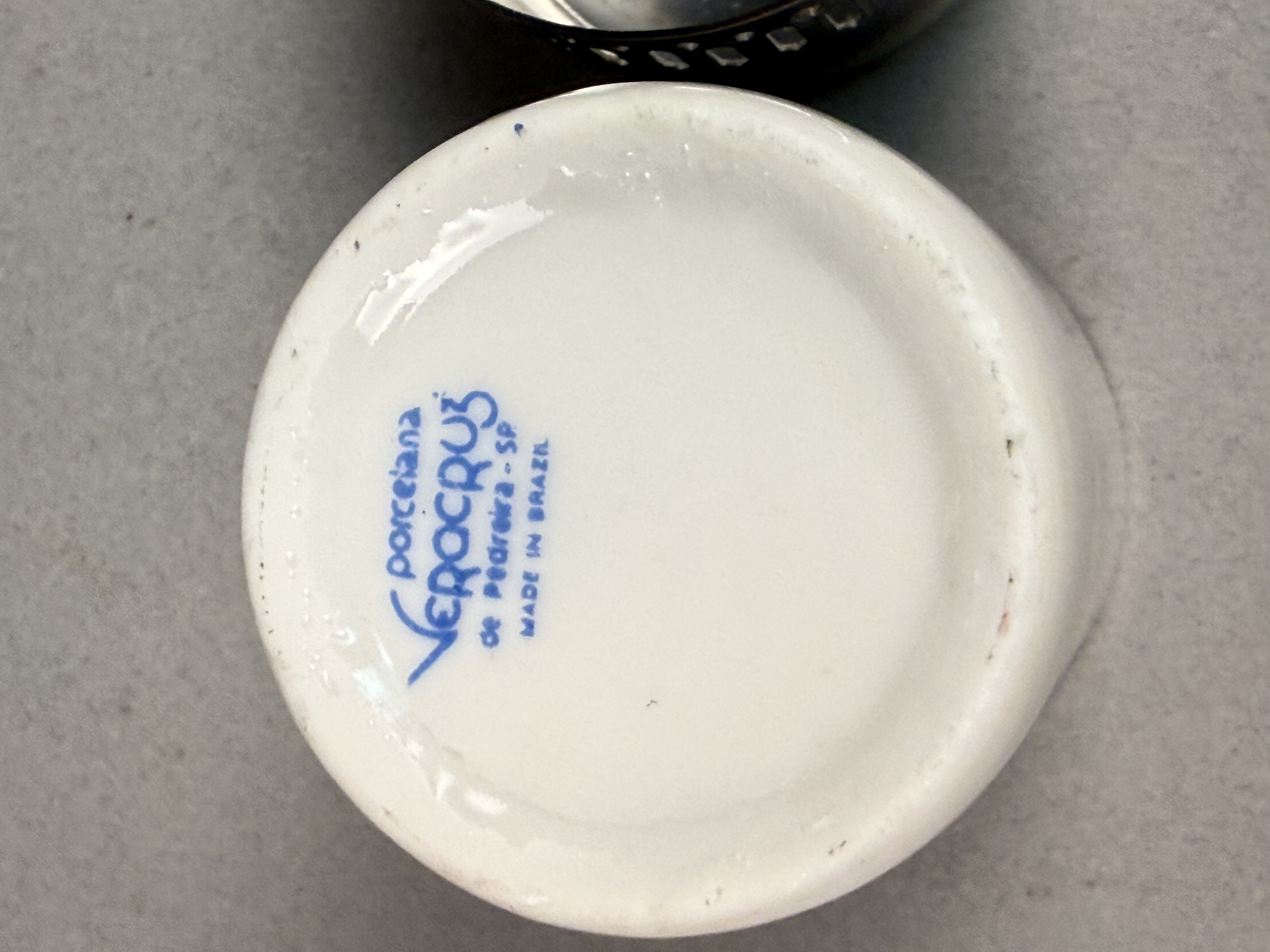 Bellini Silverplate and Porcelain Demitasse Set