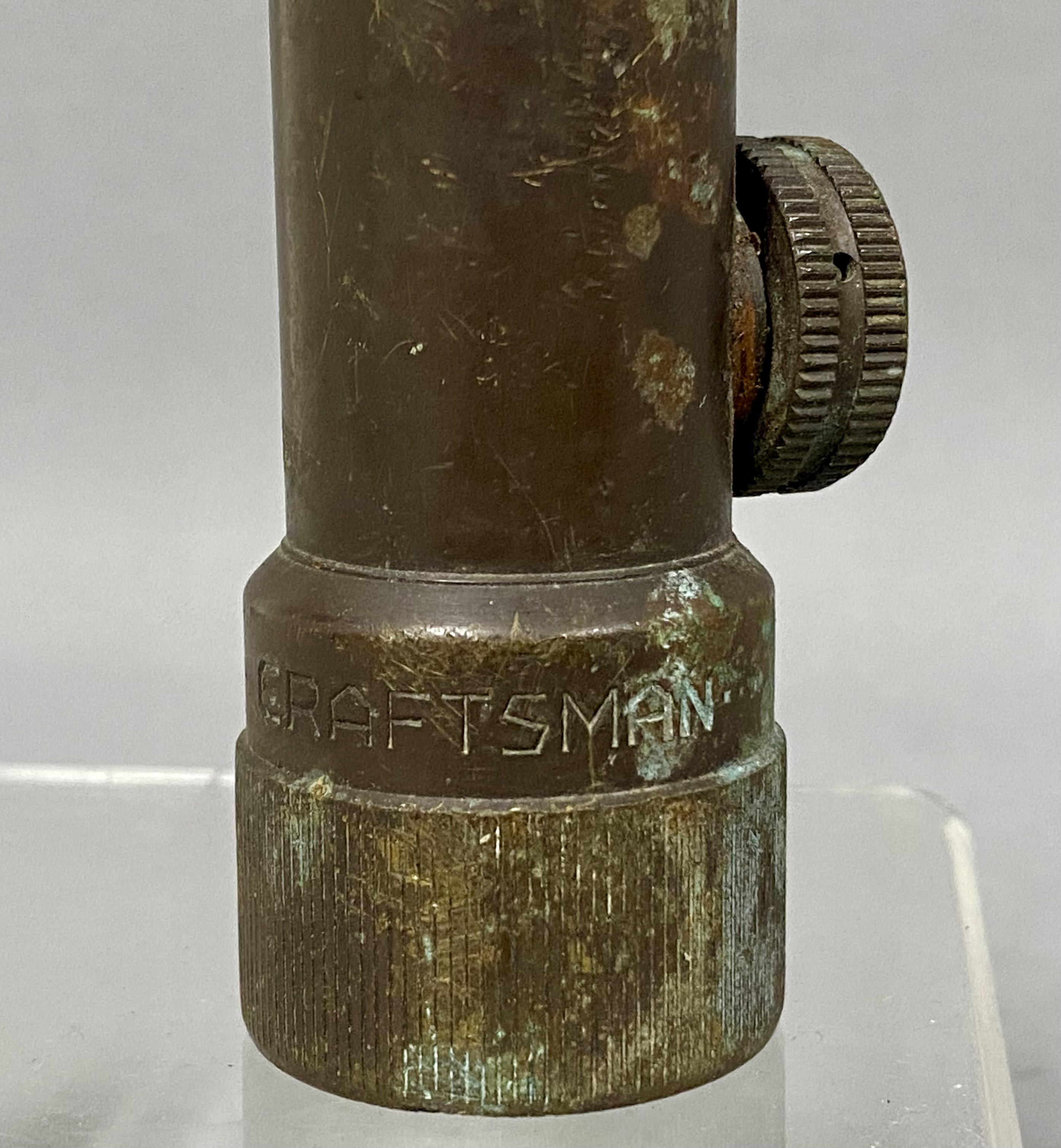 Four Vintage Brass Garden Hose Nozzles