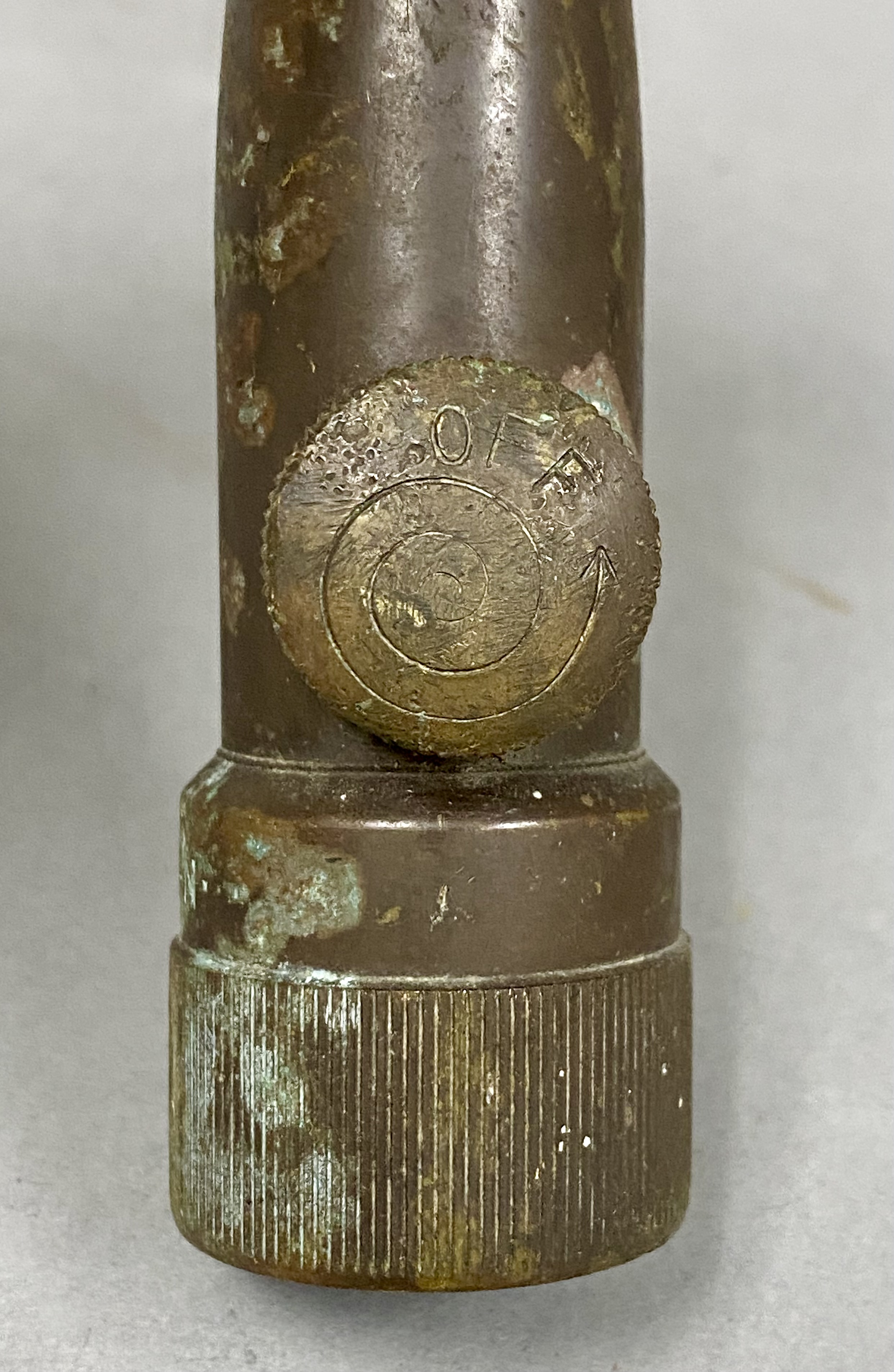 Four Vintage Brass Garden Hose Nozzles
