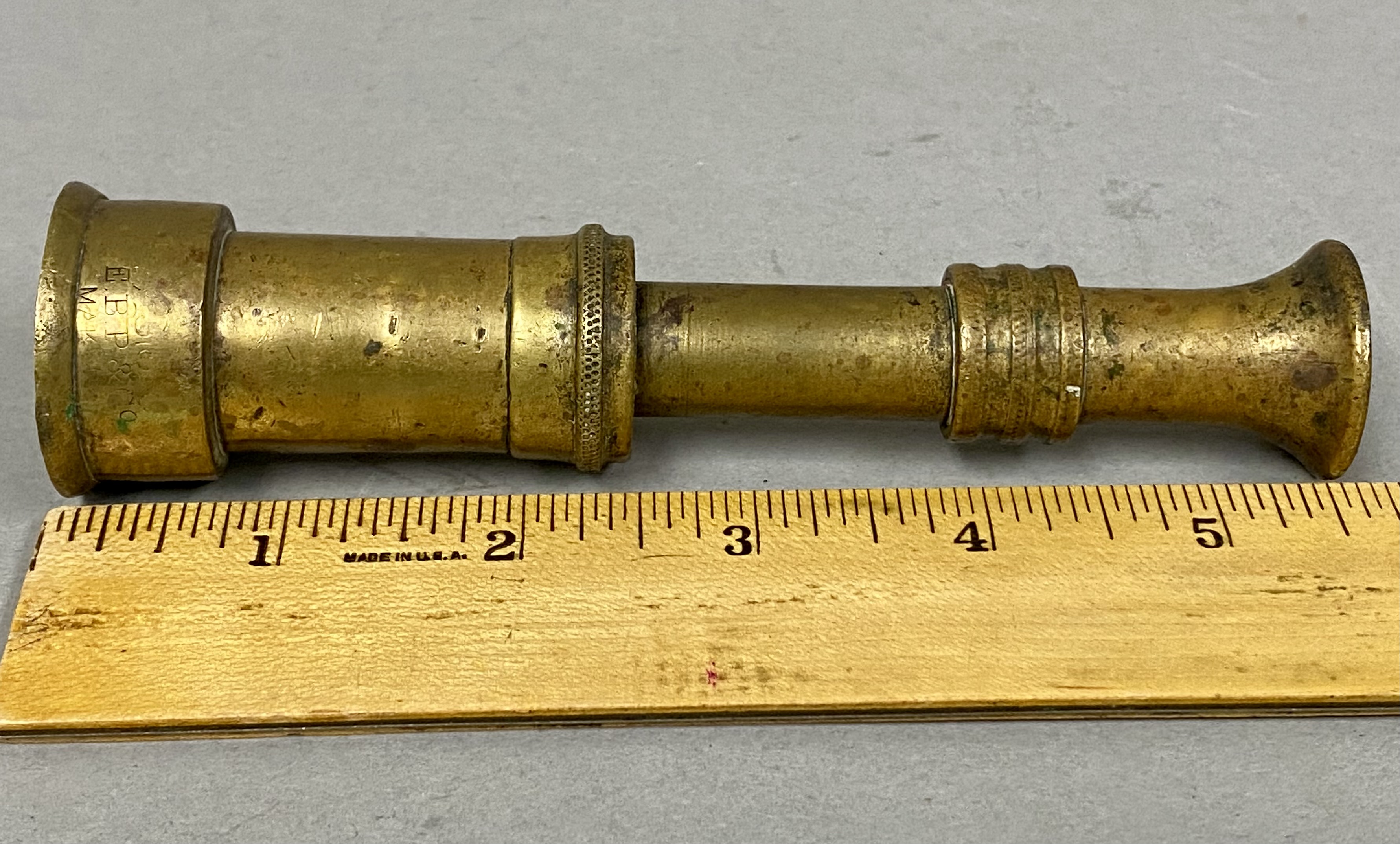 Collection of Vintage Brass Hose Nozzles