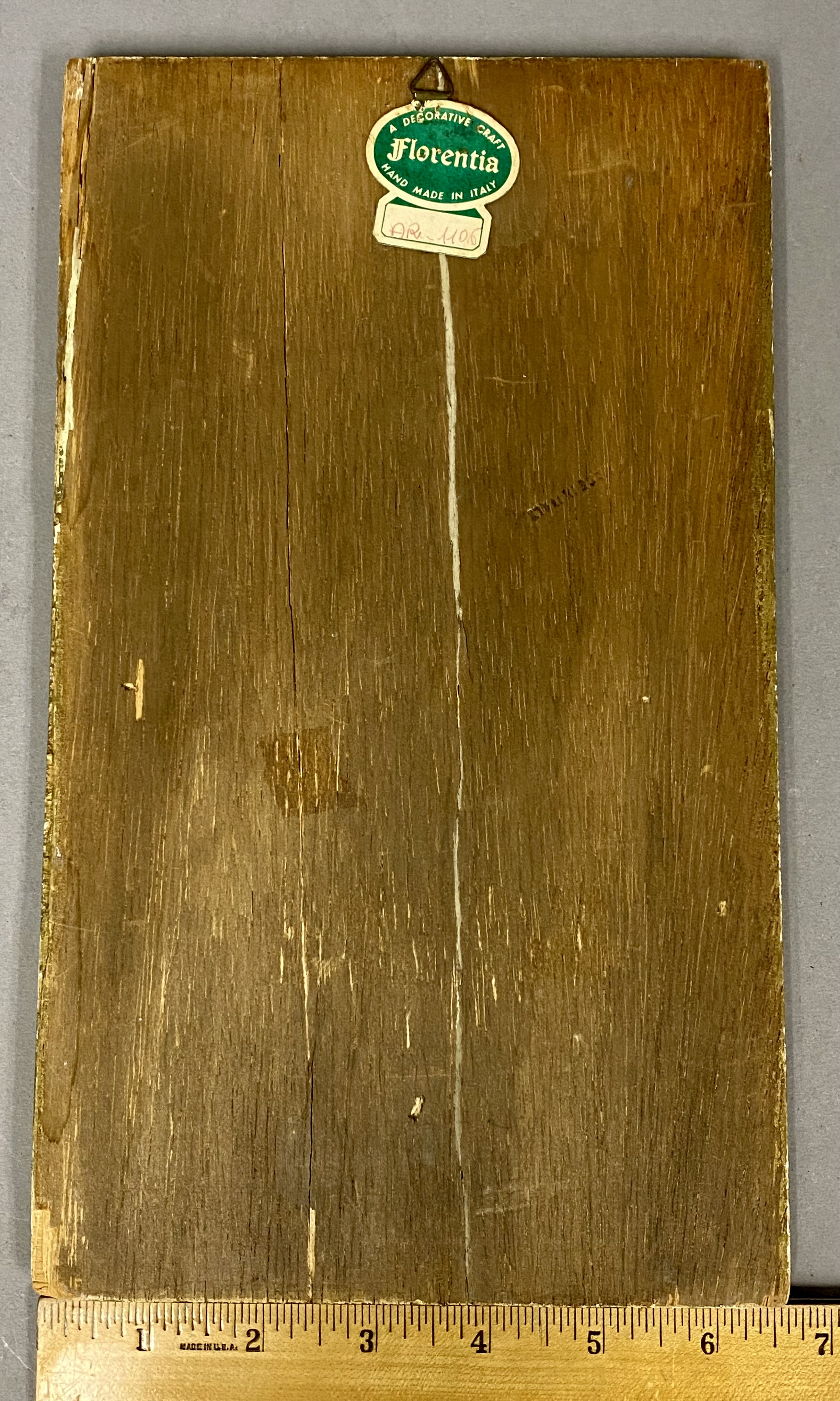 Three Gilded Florentine Wood Plaques