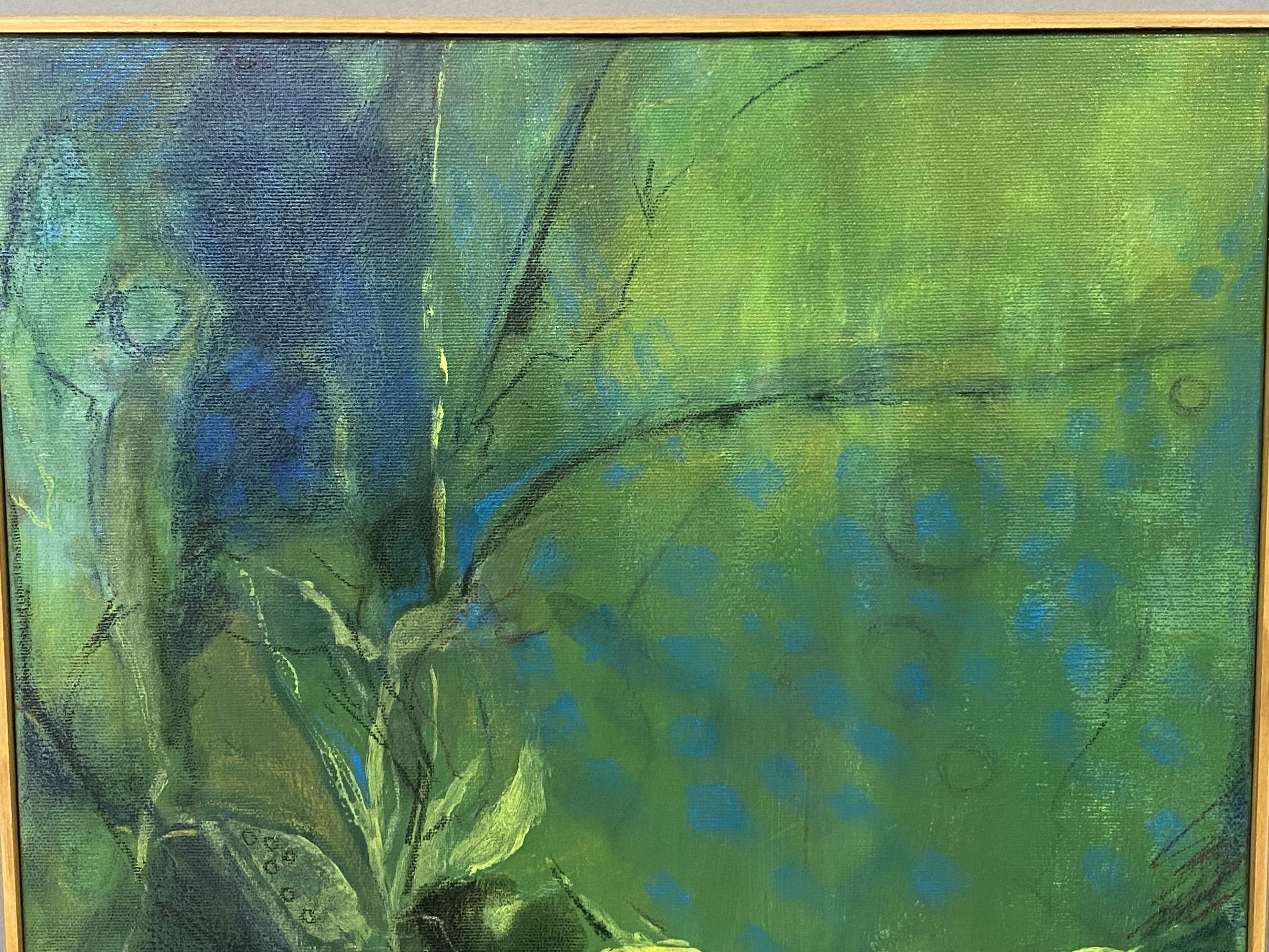 J. E. West Birds Eye Painting