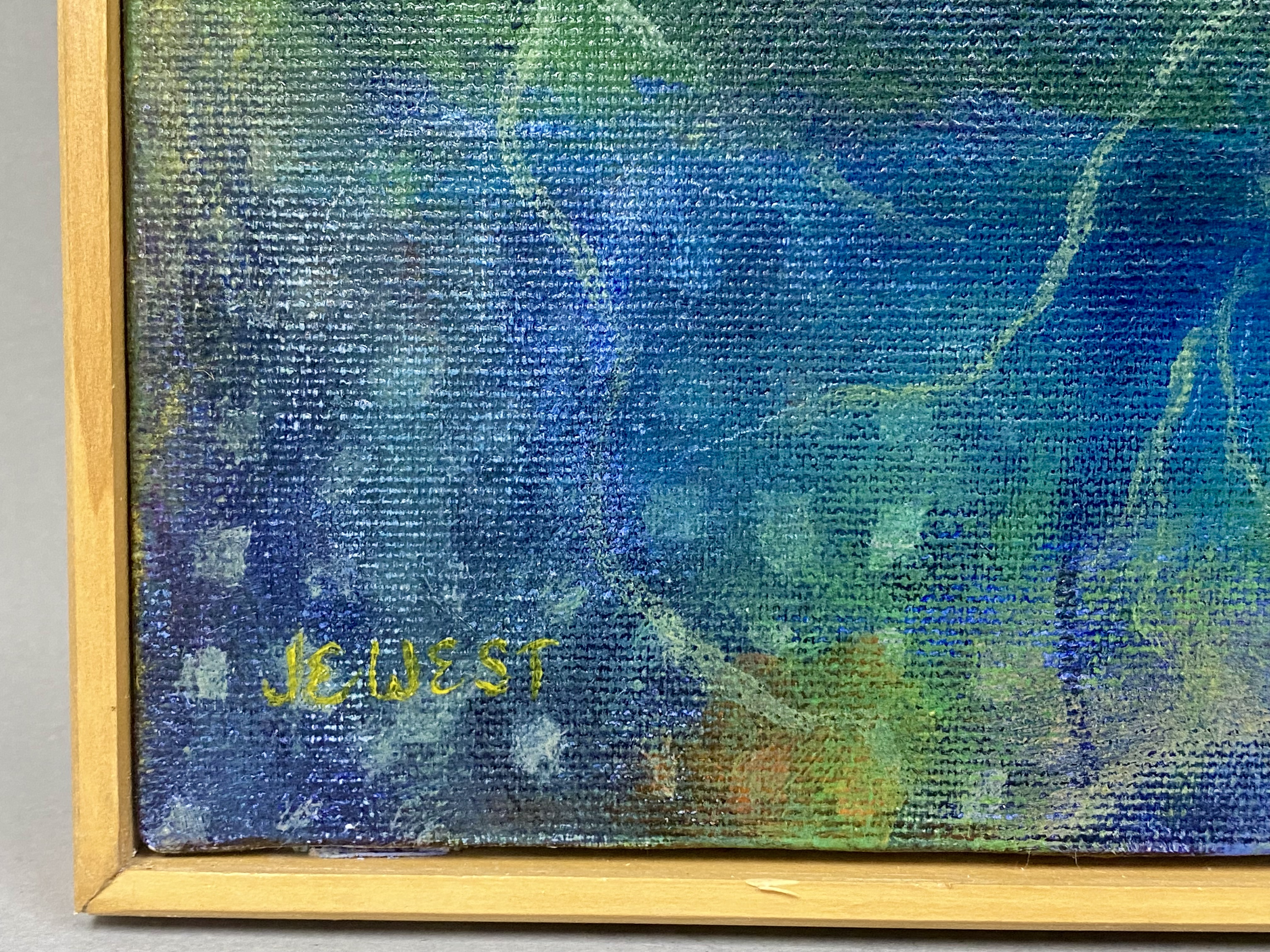 J. E. West Birds Eye Painting