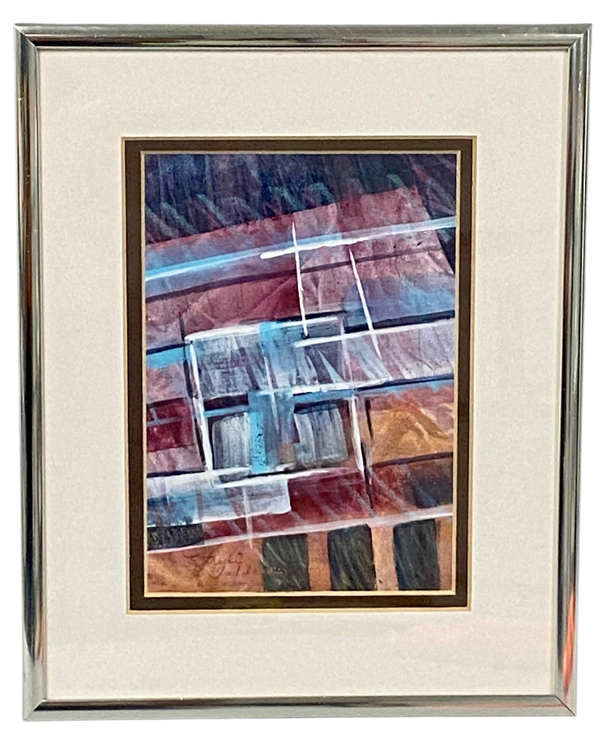 Fredi Taddeucci Window Abstract Watermedia