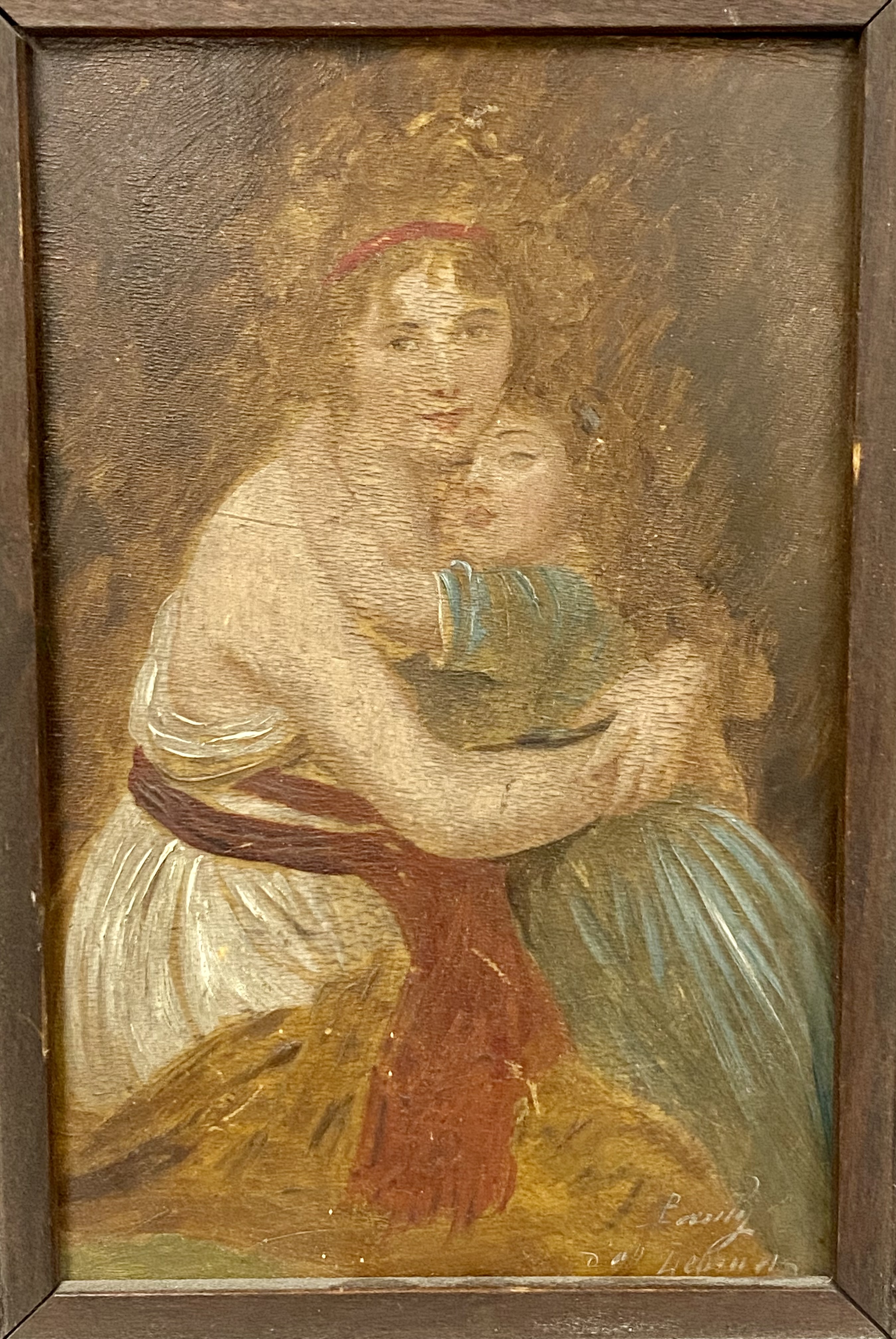 Barry Oil Painting After Le Brun