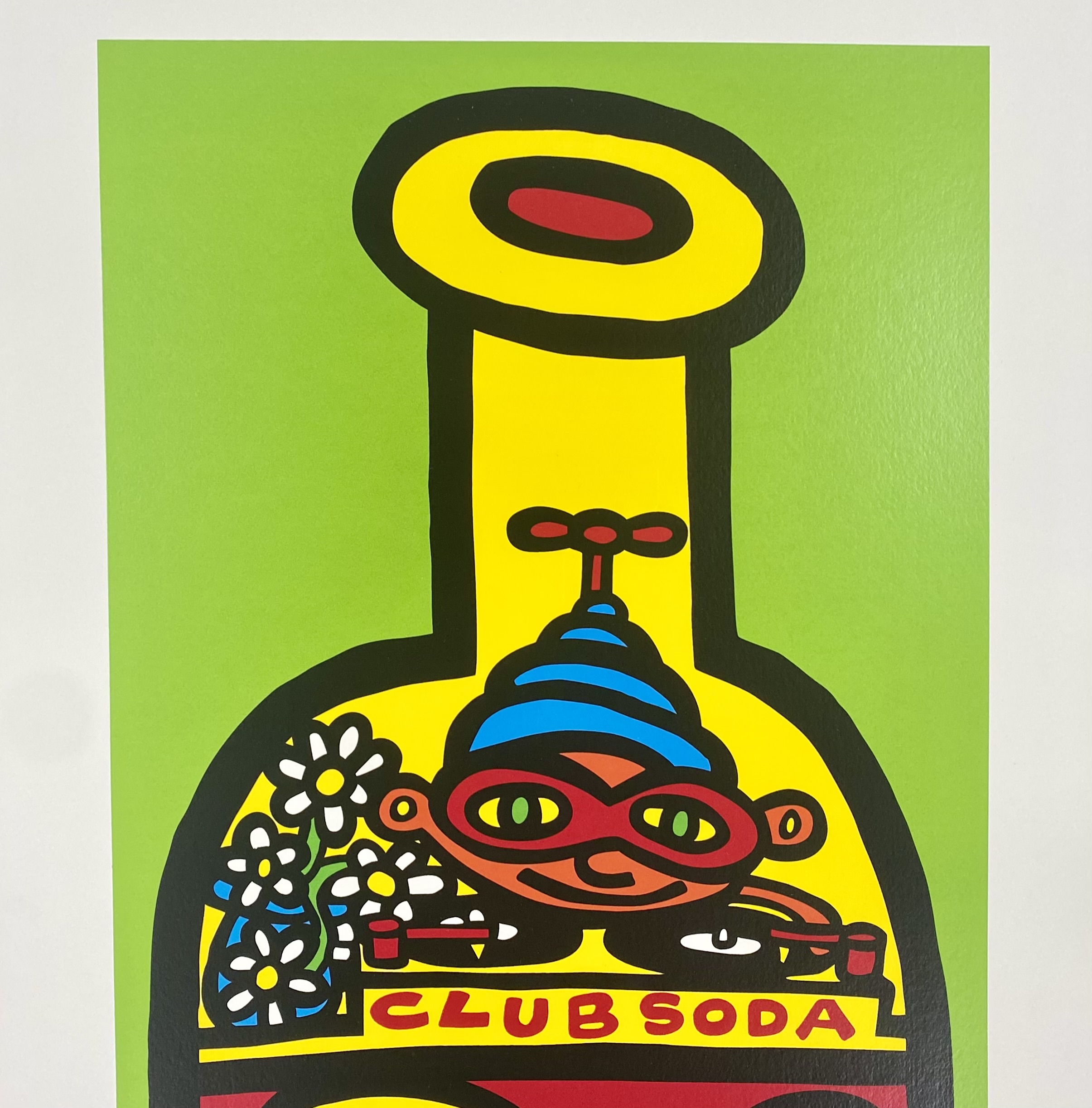 Peter Marco Club Soda Screenprint