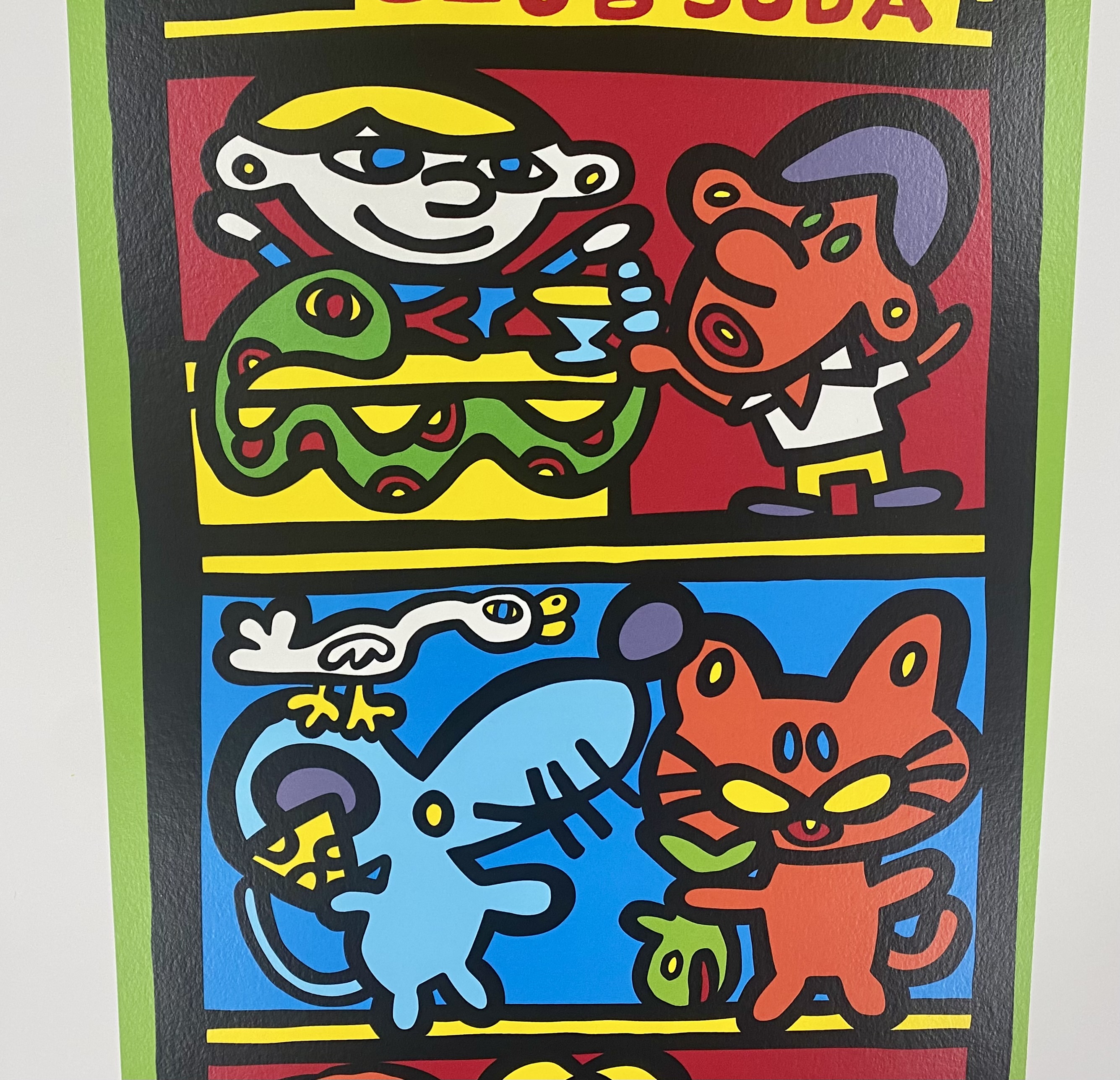 Peter Marco Club Soda Screenprint