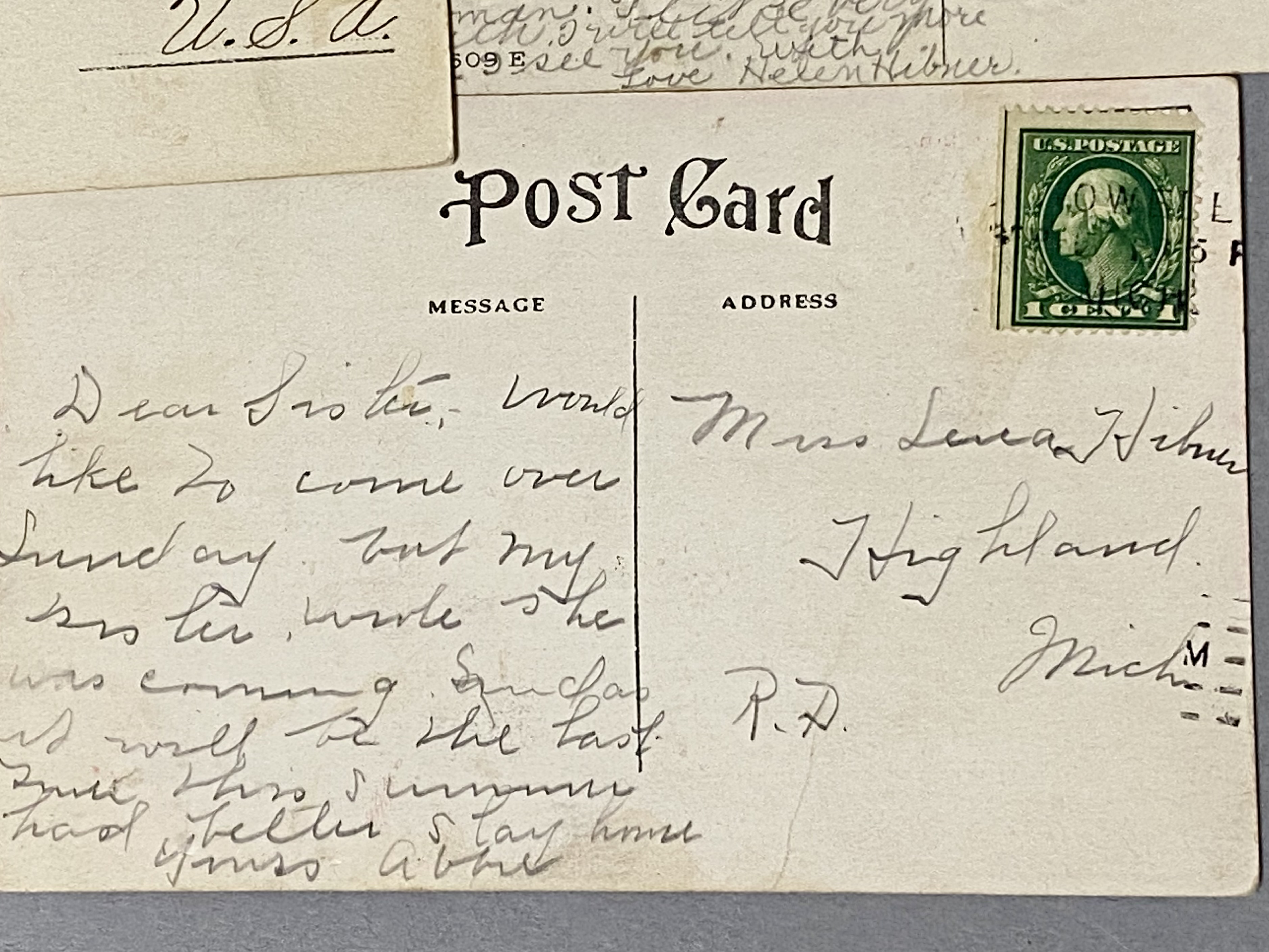 Collection of Michigan Family Ephemera