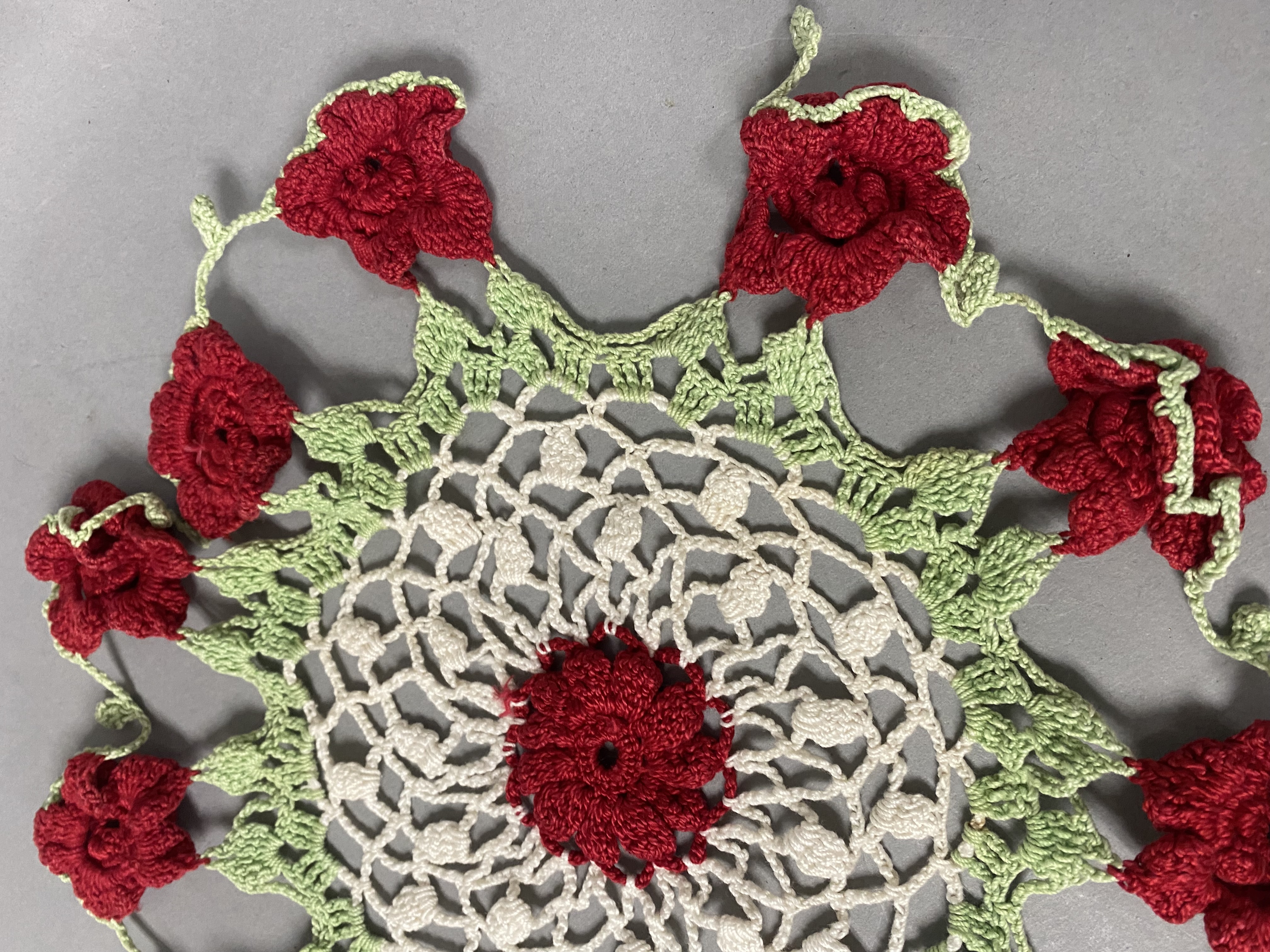 A Collection of Vintage Crocheted Doilies