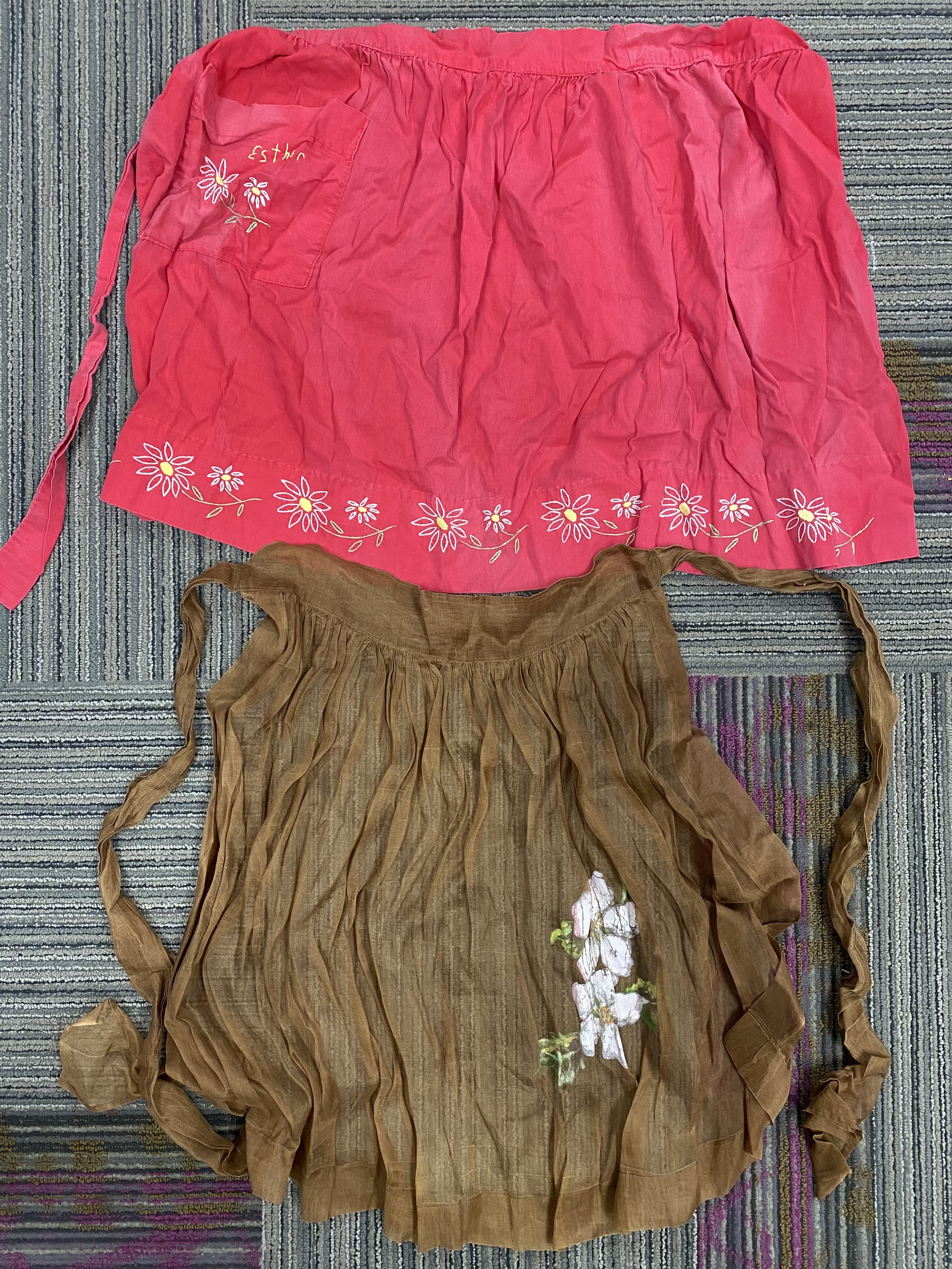 Collection of Seven Vintage Textiles
