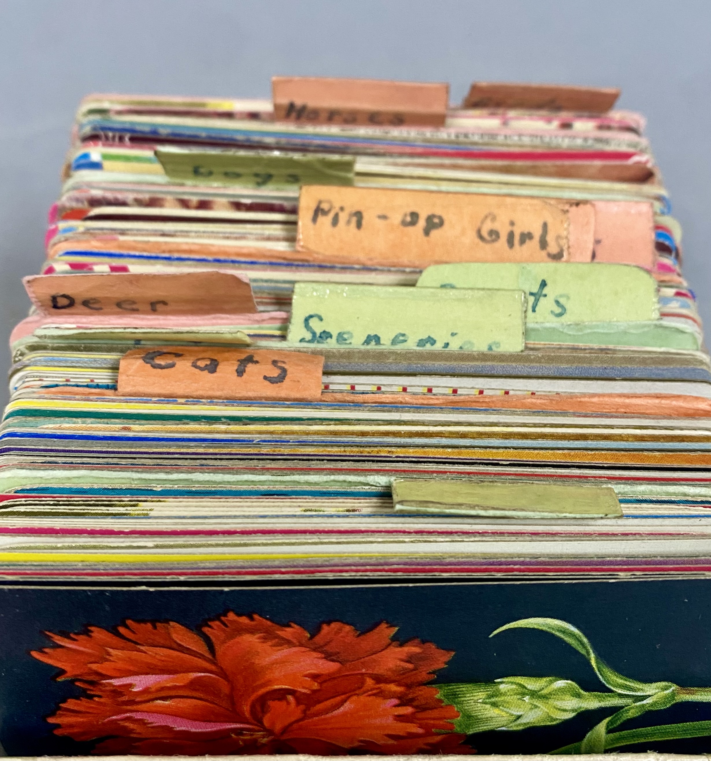 Collection of Mid-Century Swap Cards