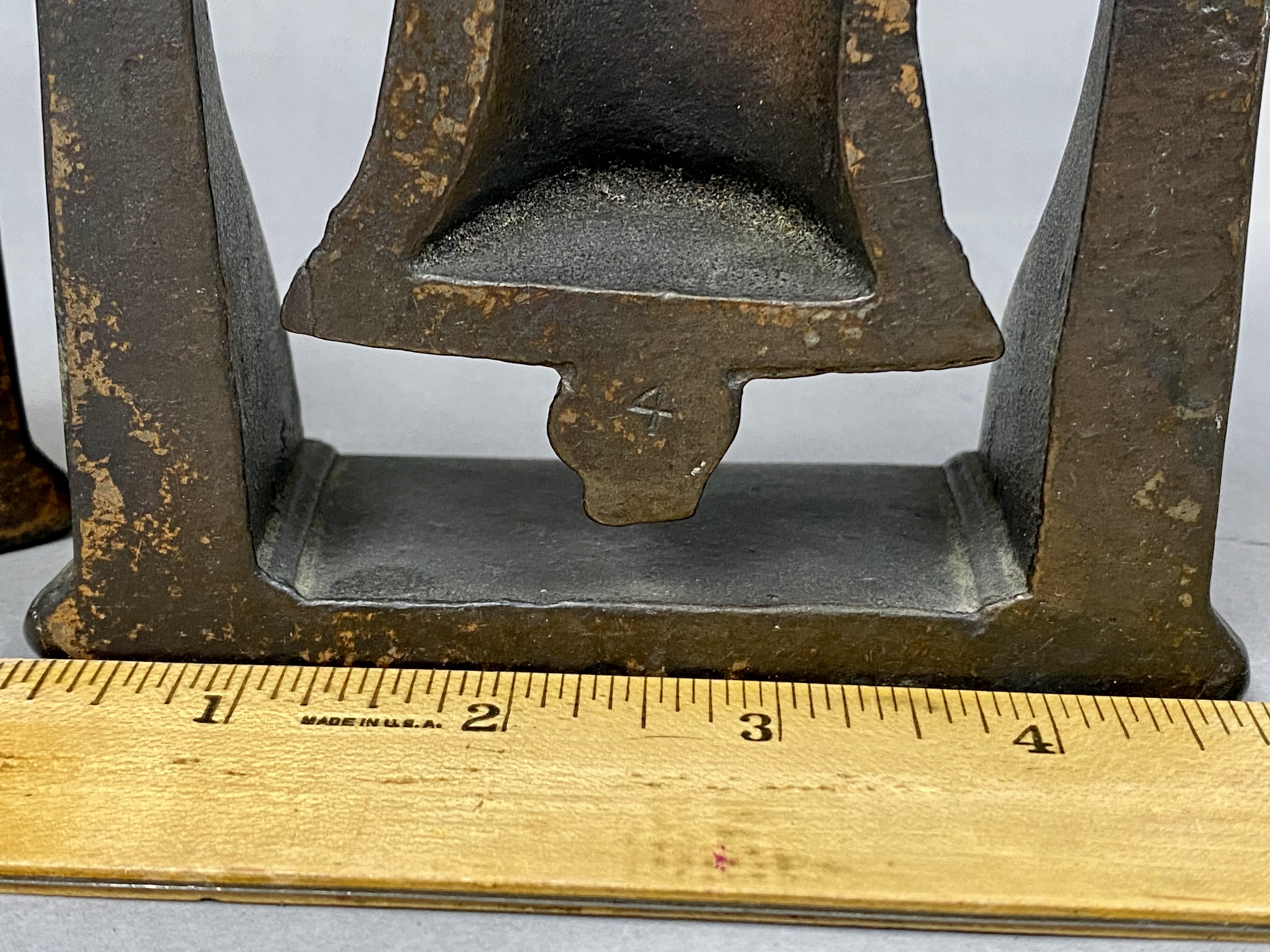 A Pair of Cast Iron Liberty Bell Bookends