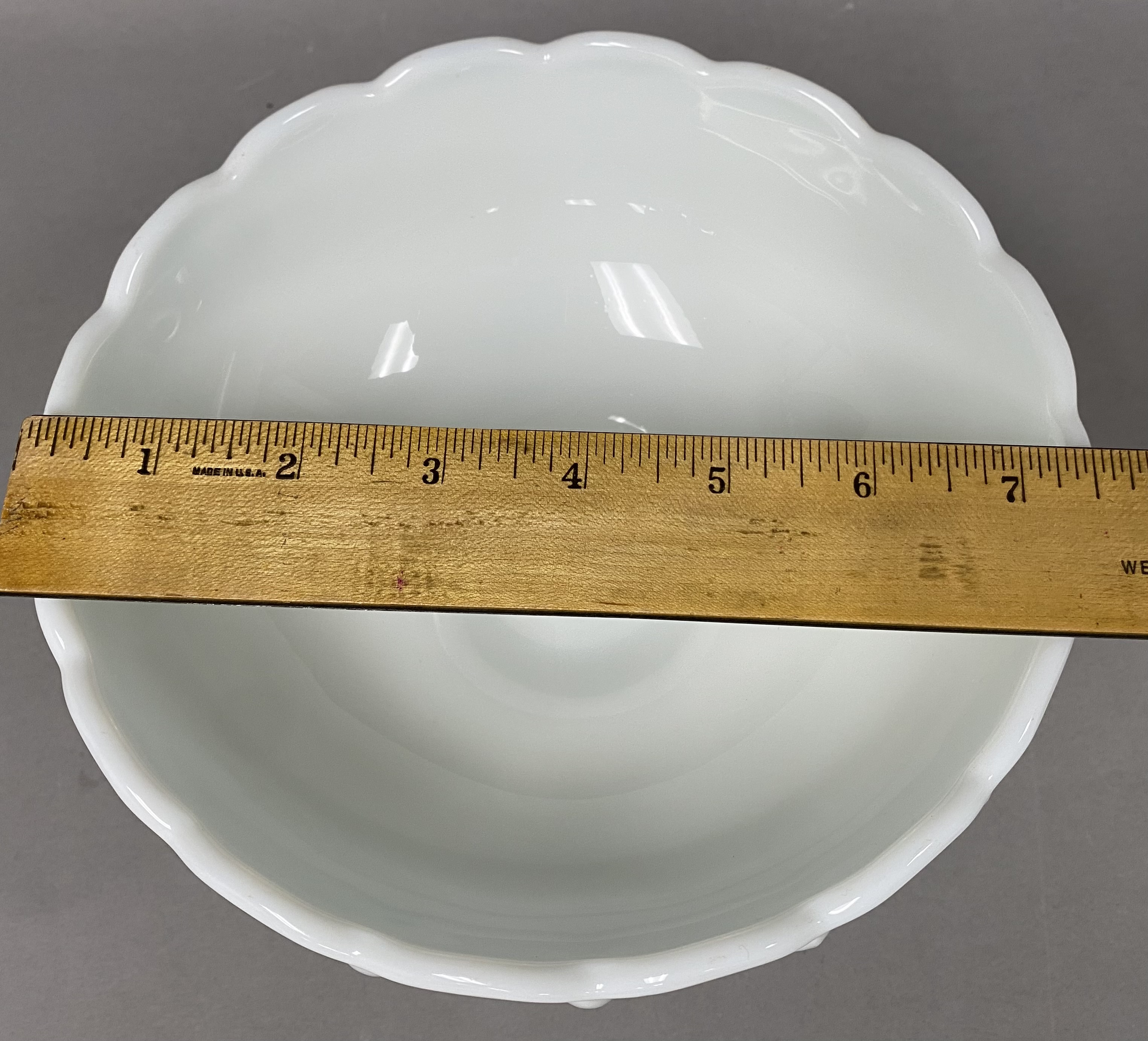Indiana Glass Teardrop Pedestal Bowl
