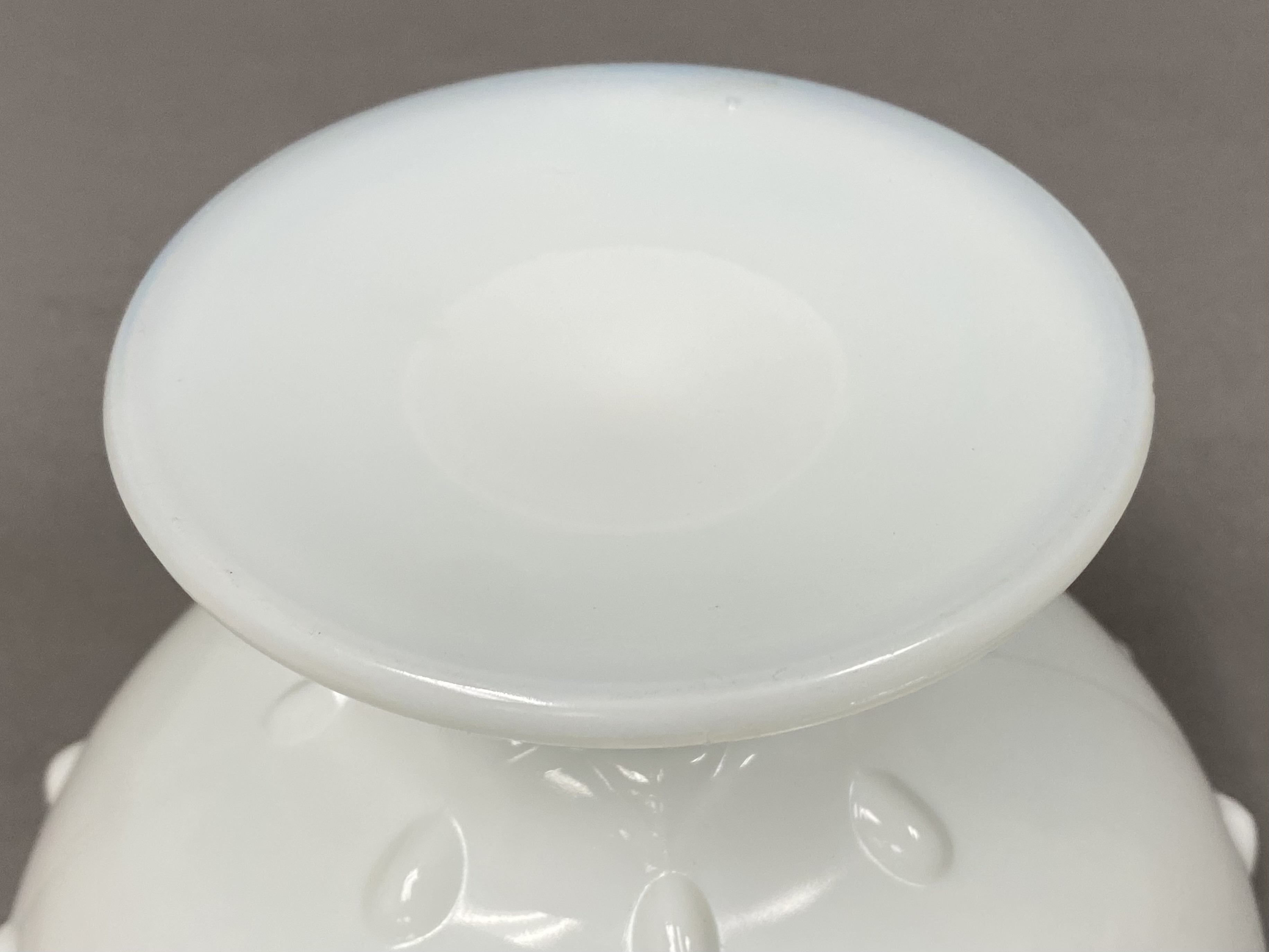 Indiana Glass Teardrop Pedestal Bowl