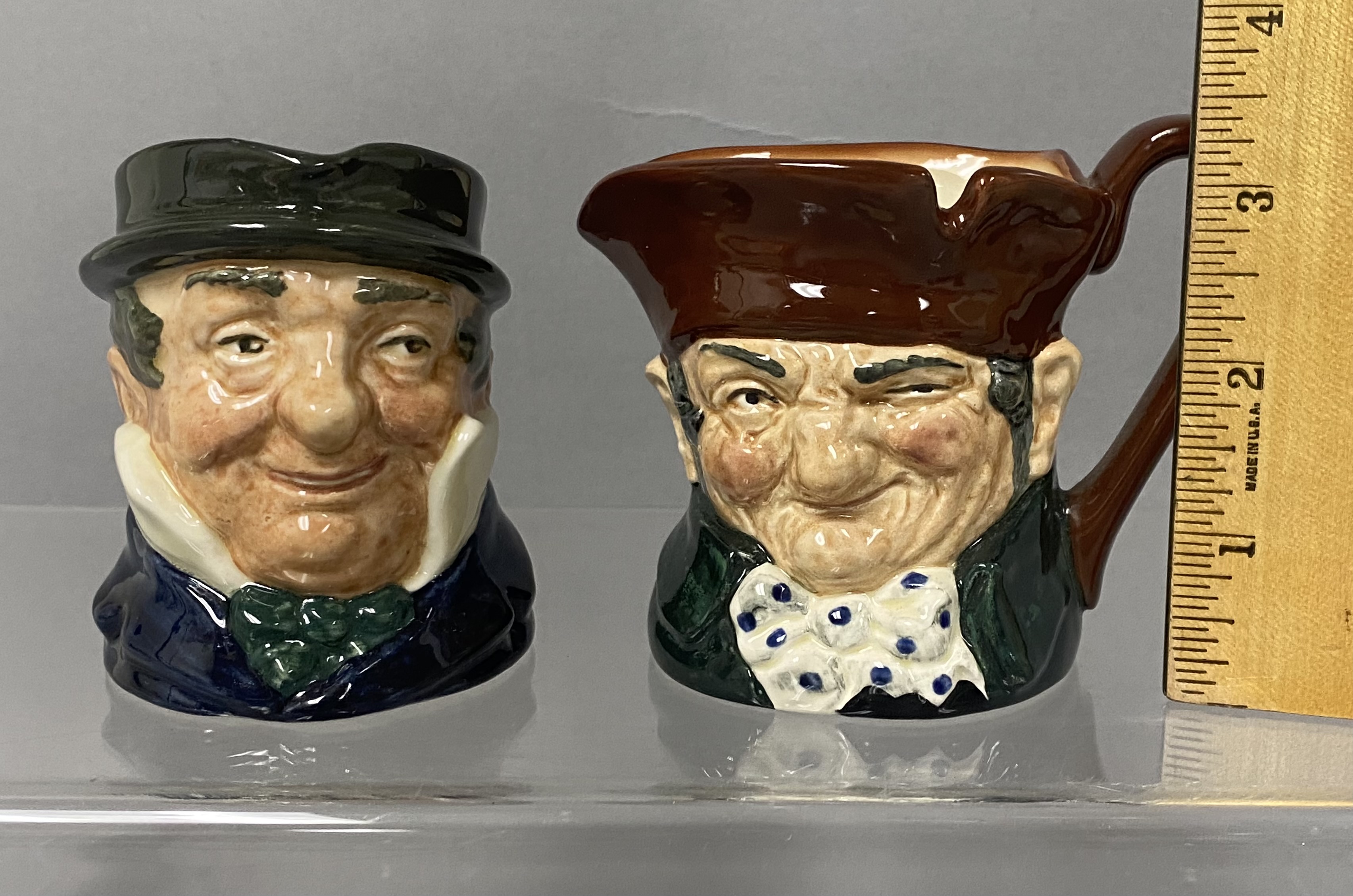 Seven English Ceramic Character Jugs
