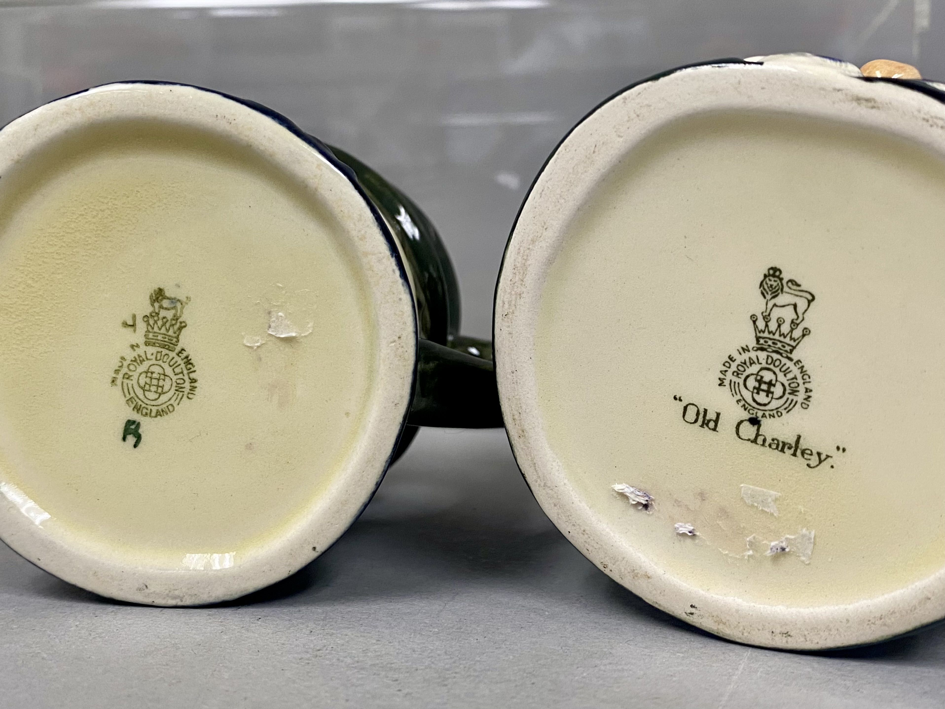 Seven English Ceramic Character Jugs
