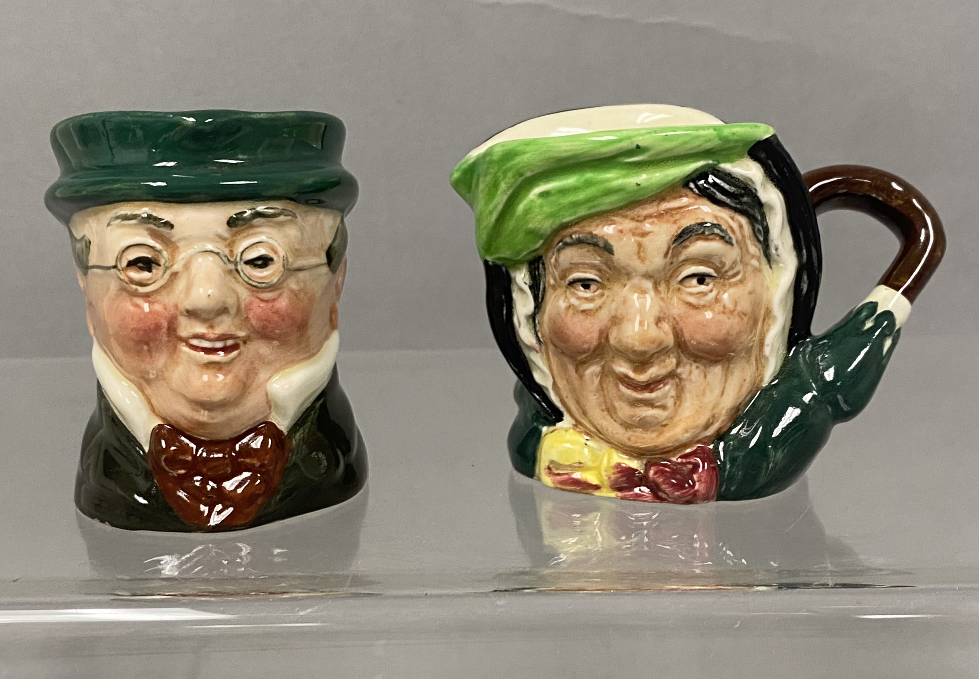 Seven English Ceramic Character Jugs