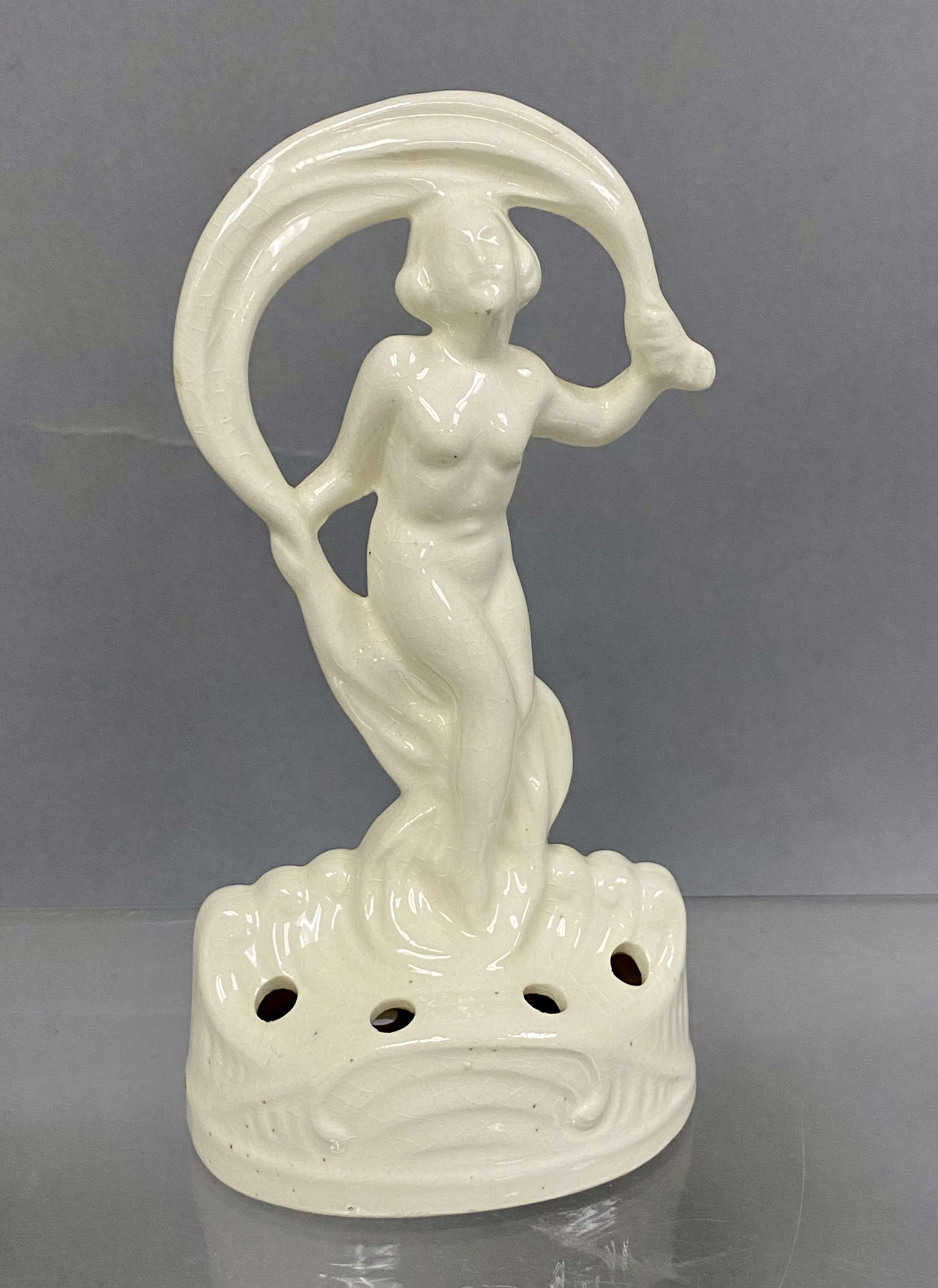 Coronet Germany Art Deco Flower Frog