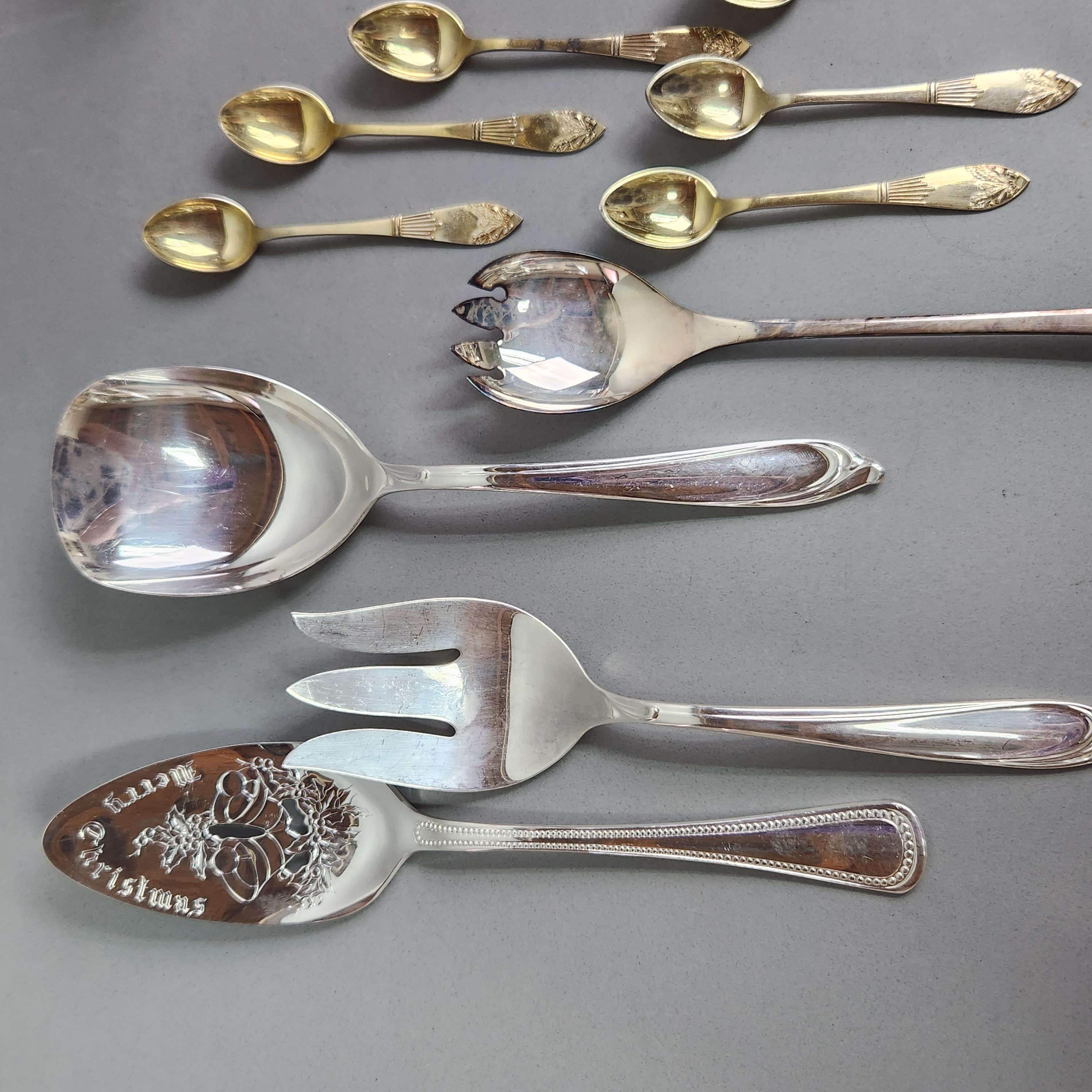 Decorative Silver Plate Serving Pieces