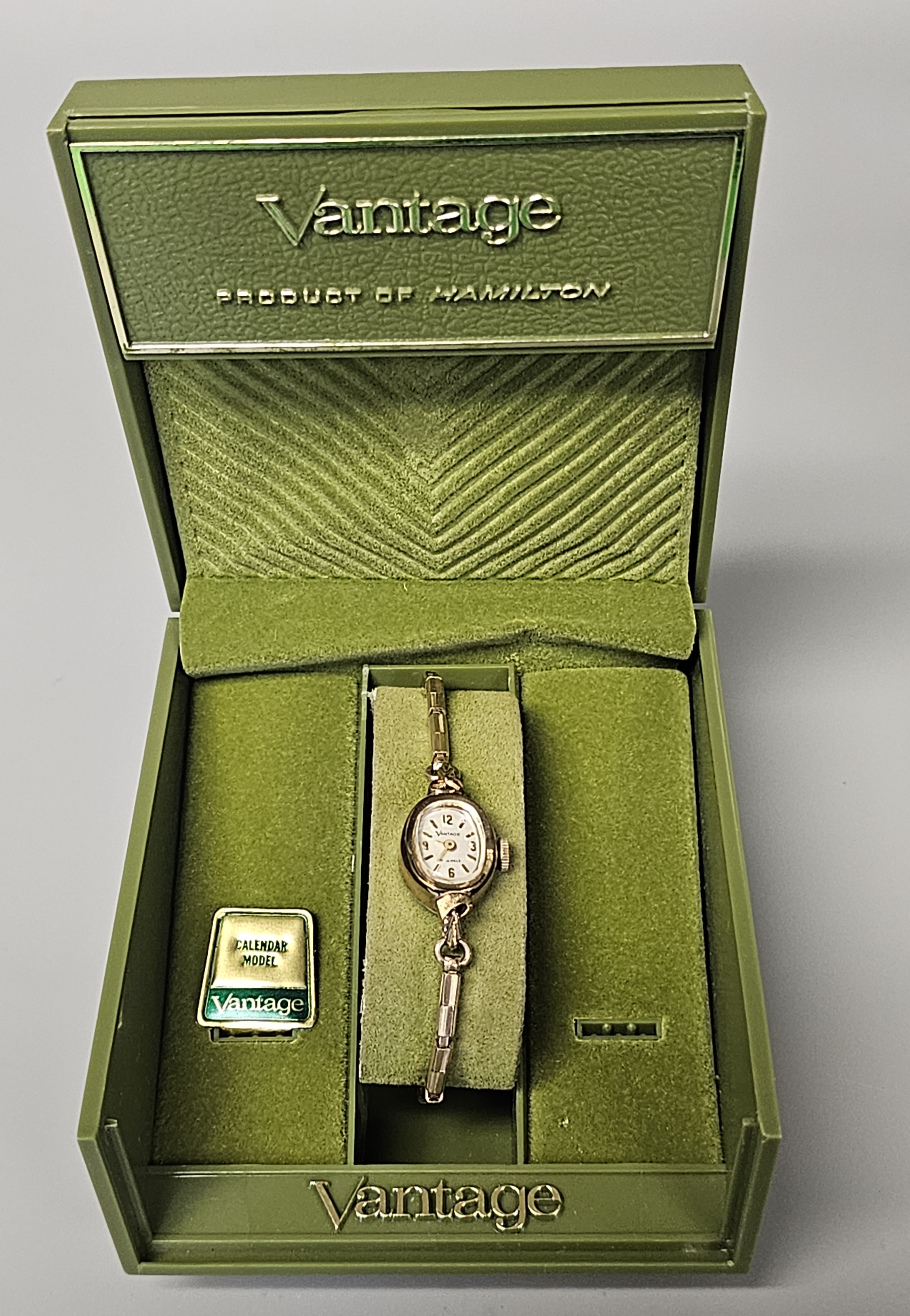 Vintage Boxed Vantage Ladies Dress Watch