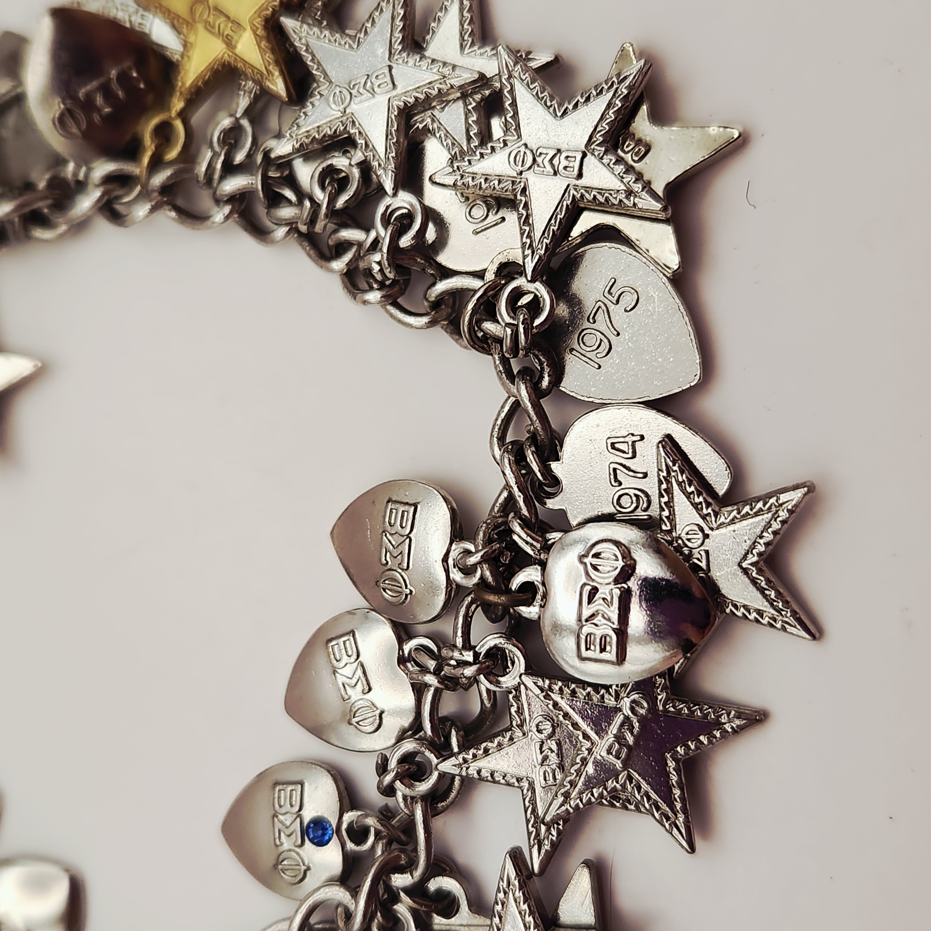 Beta Sigma Phi Charm Bracelet