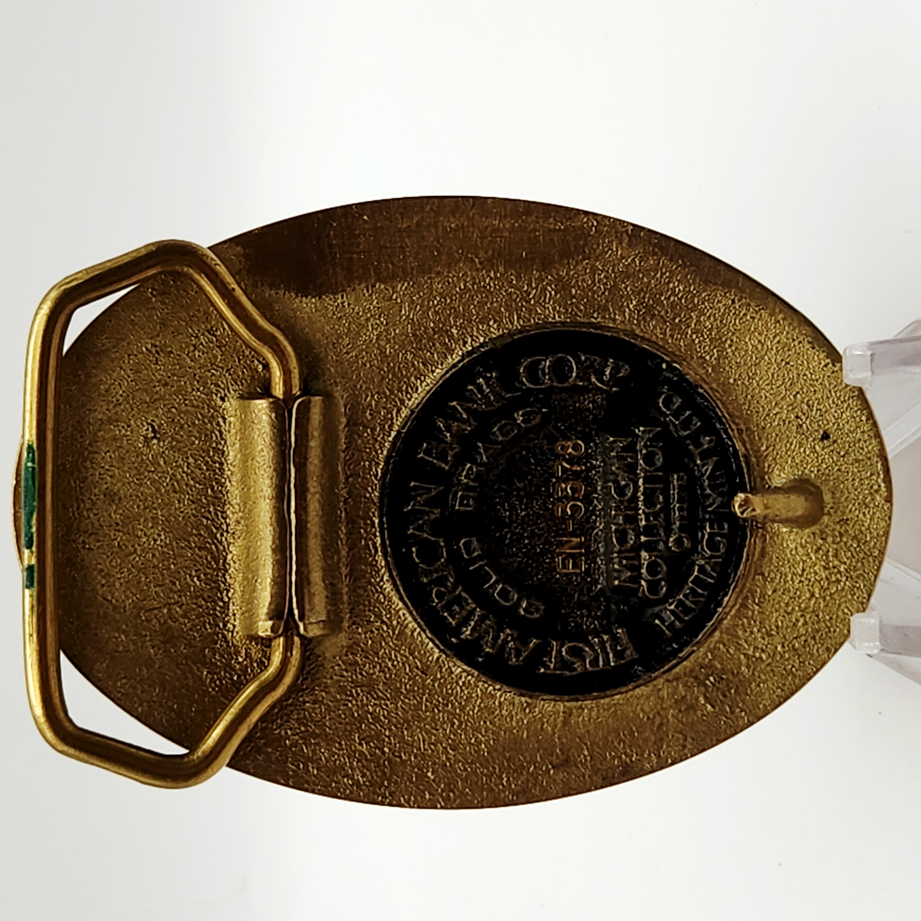 Heritage Mint MSU Brass Buckle