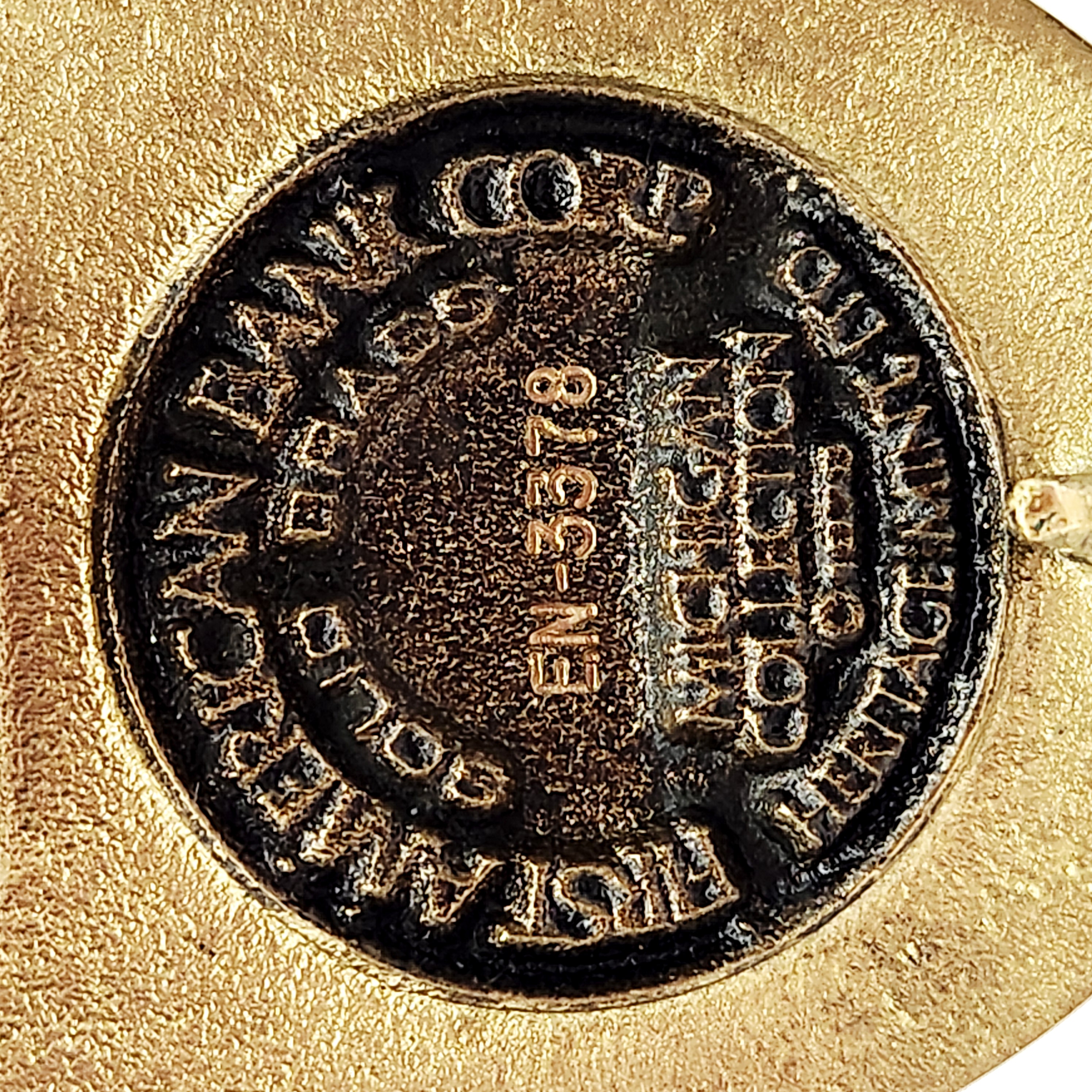 Heritage Mint MSU Brass Buckle