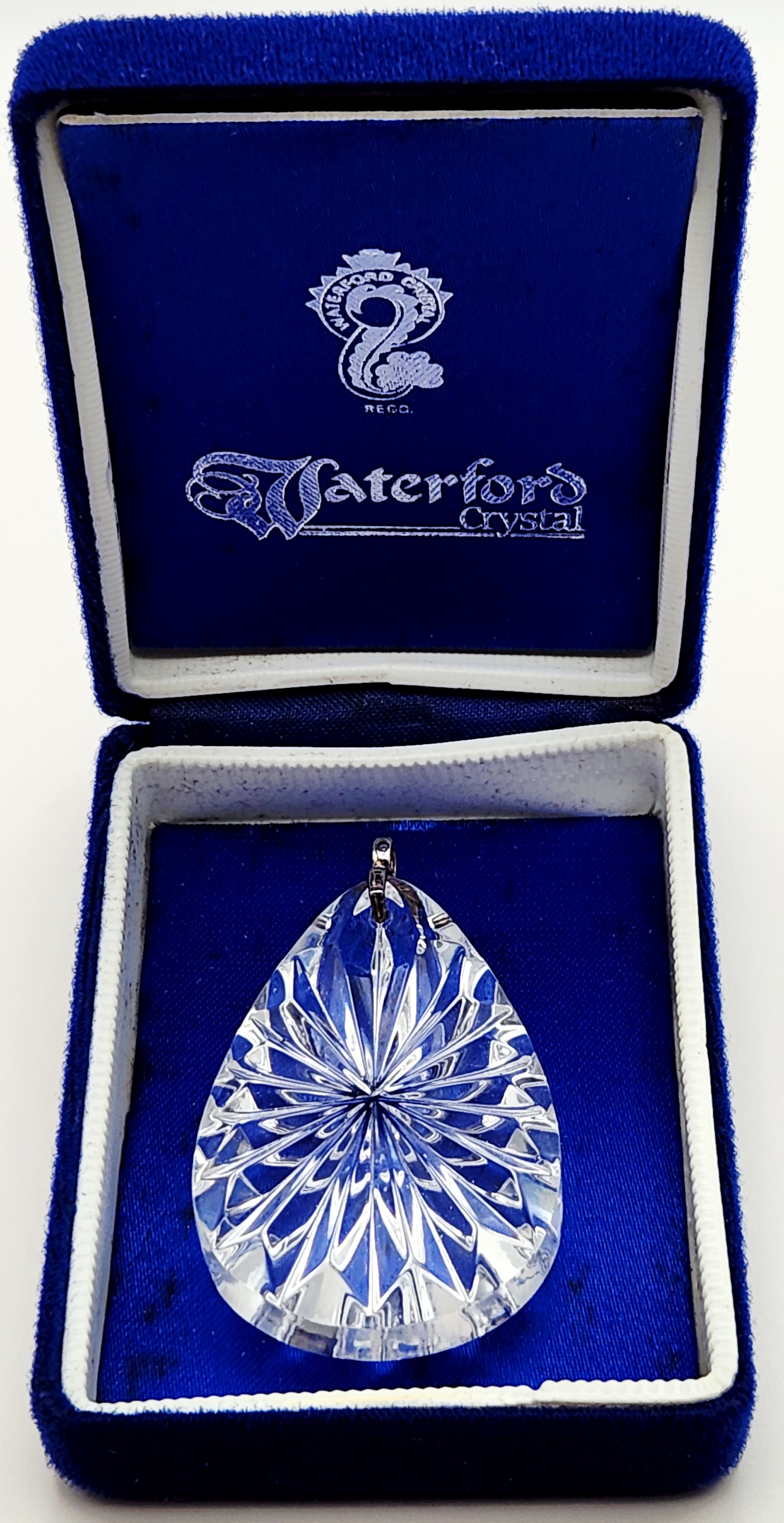 Waterford Crystal Teardrop Pendant