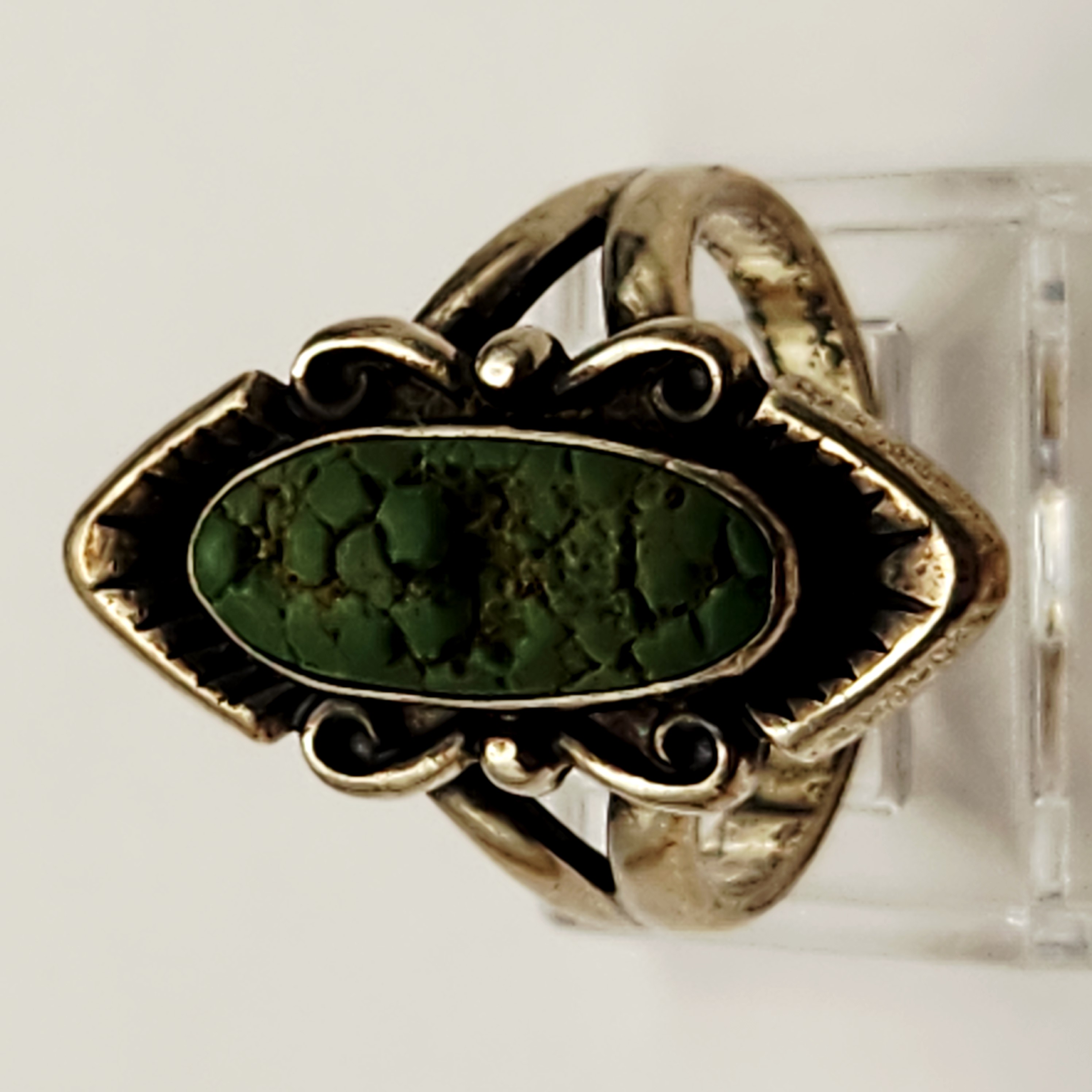 Vintage Sterling Gemset Rings 8.6 Grams